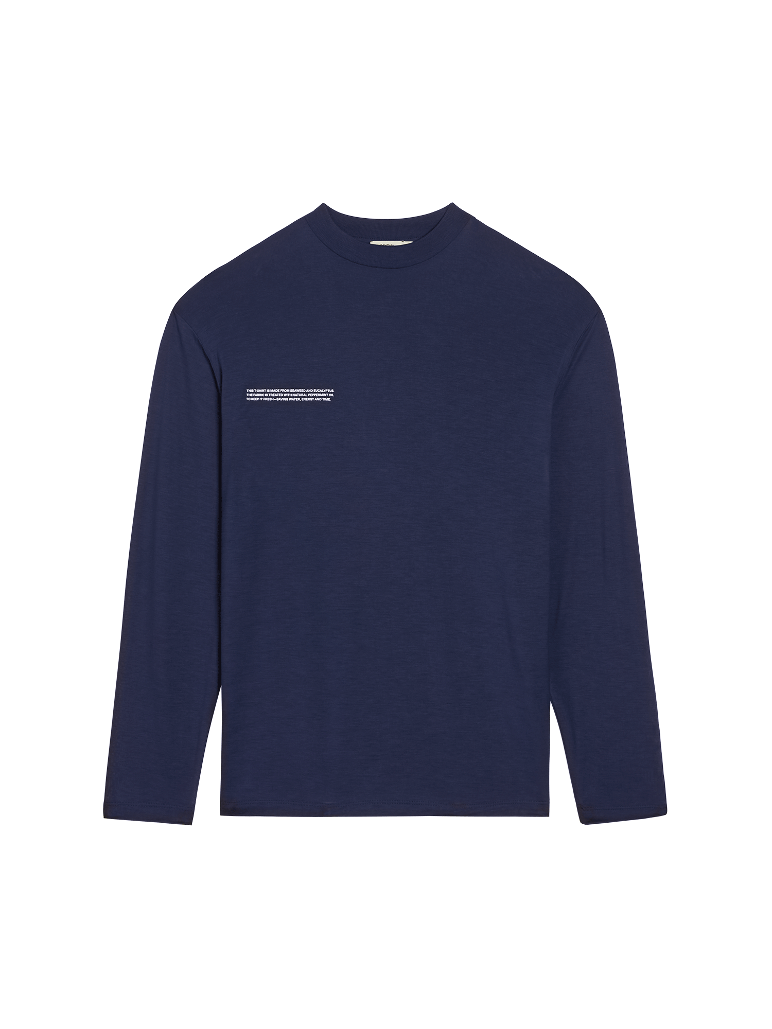 Women C-FIBER Pure Long Sleeve T-shirt—navy blue-packshot-3