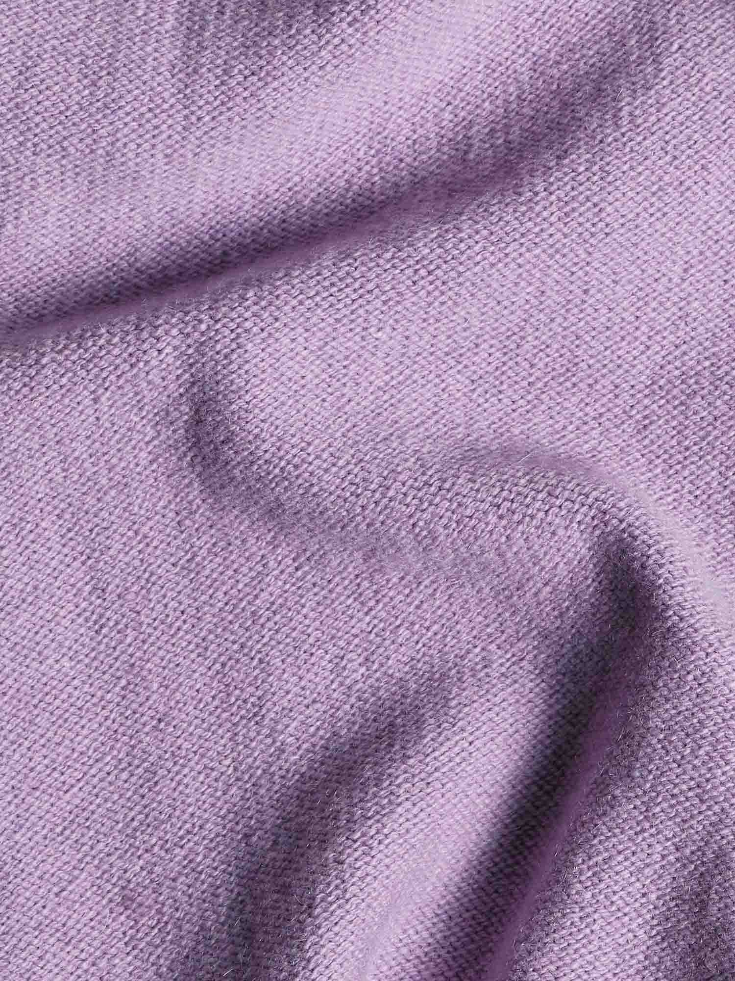 Cashmere Crewneck Orchid Purple