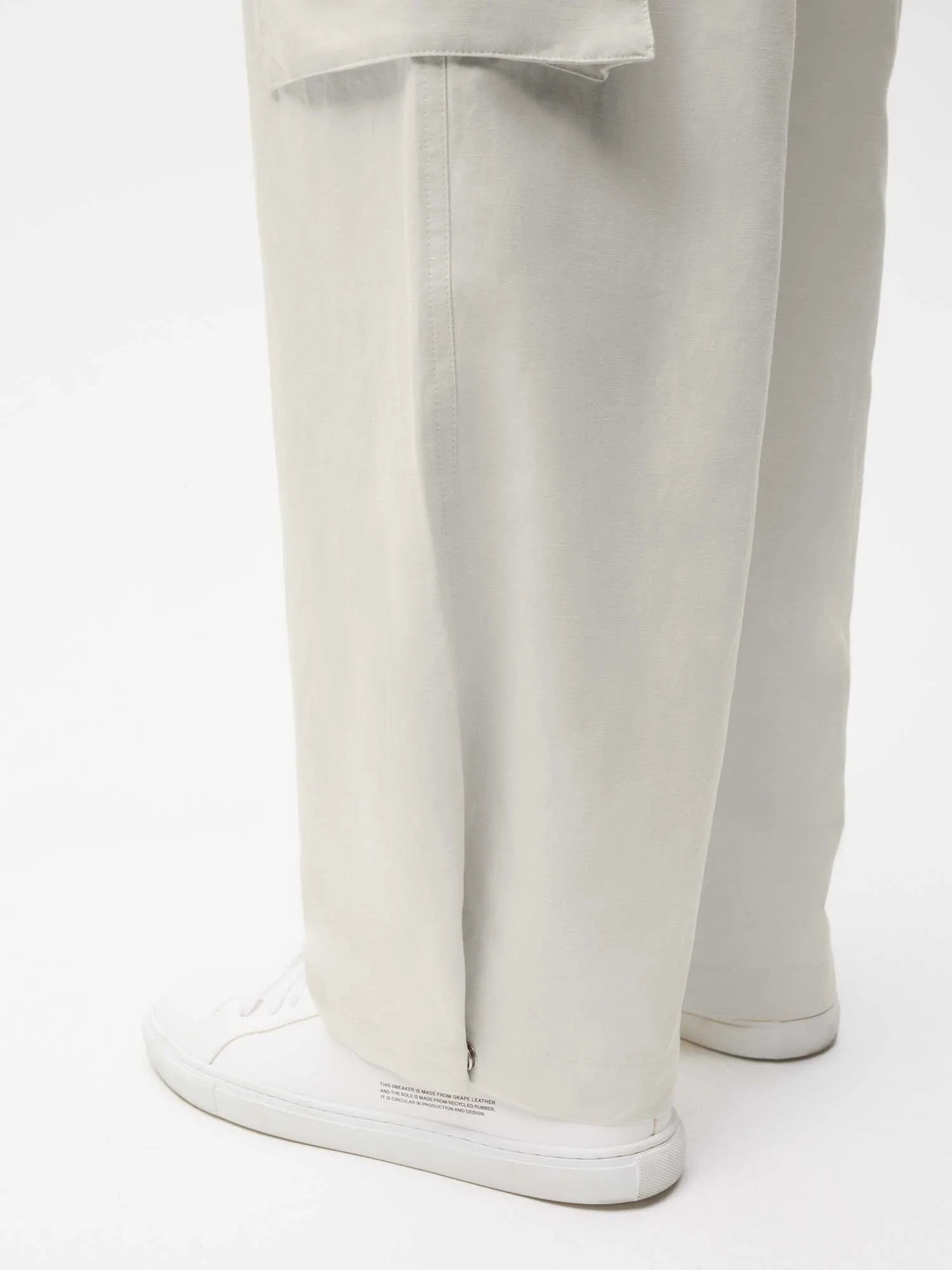 Organic Cotton Blend Cargo Pants Male