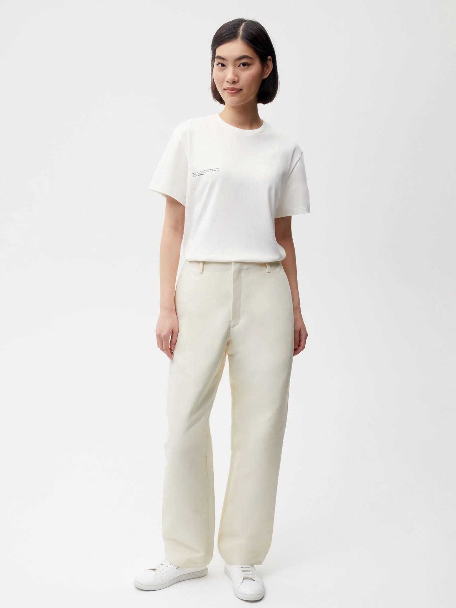 Heavyweight Cotton Regular Fit Trouser Elderflower Female