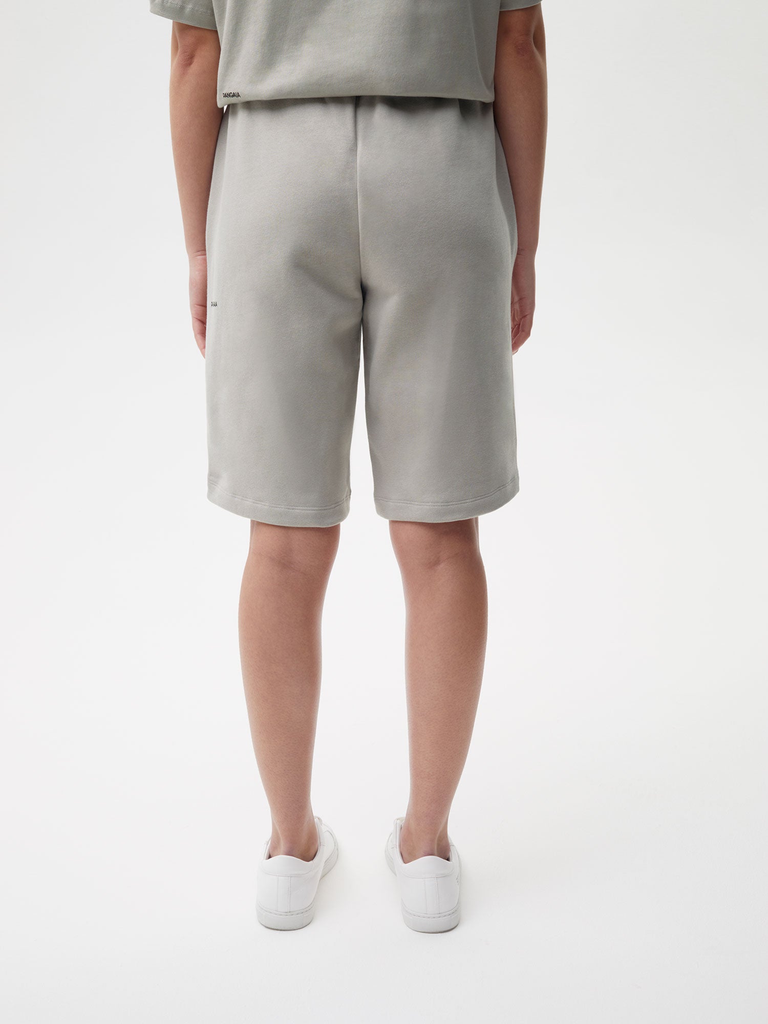 Heavyweight Recycled Cotton Long Shorts Stone Female