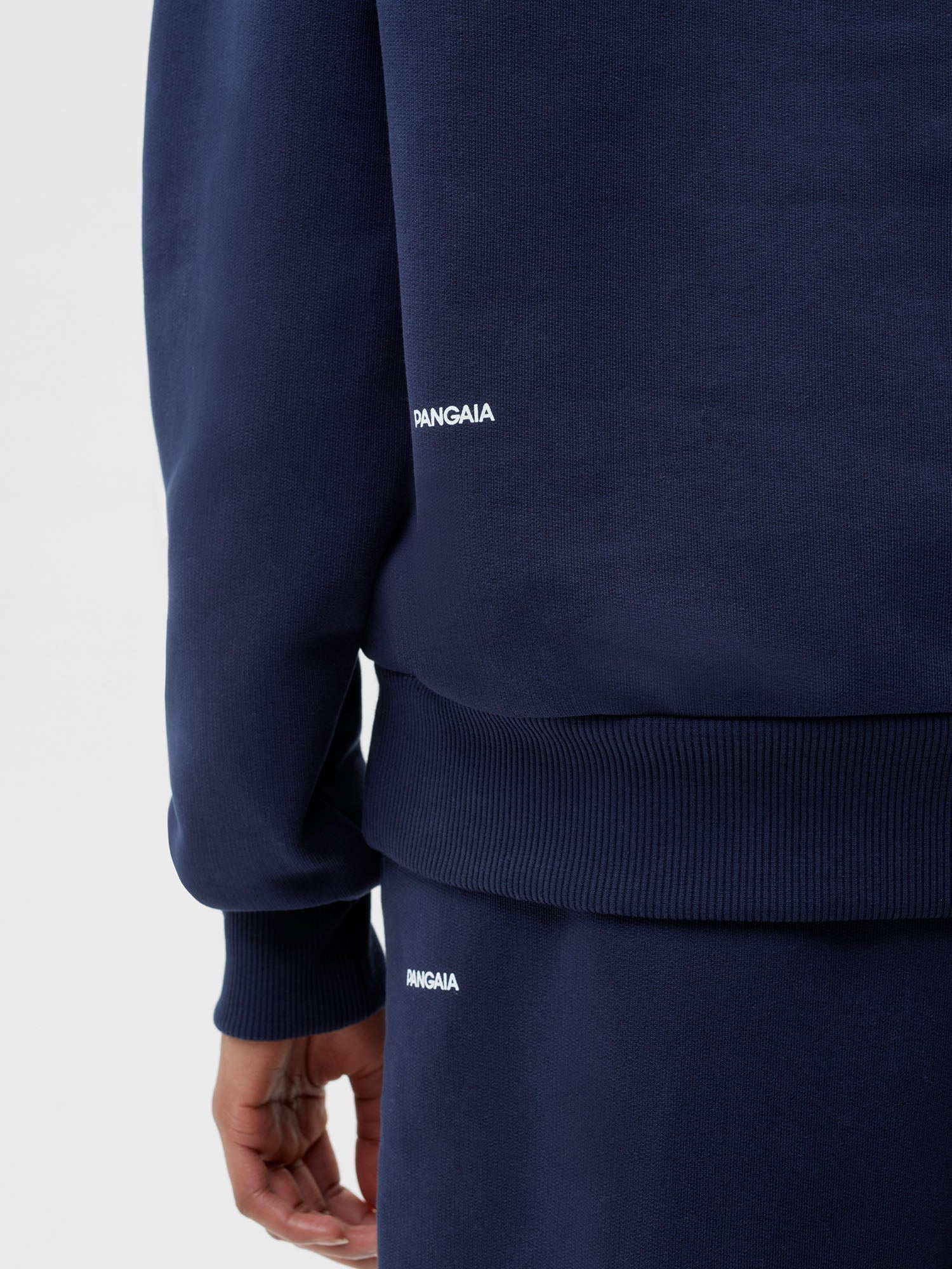 Heavyweight Recycled Cotton Sweatshirt Navy WW Female