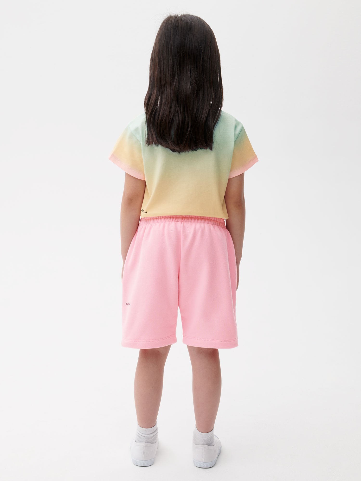 Horizon Kids Organic Cotton Long Shorts Sakura Pink