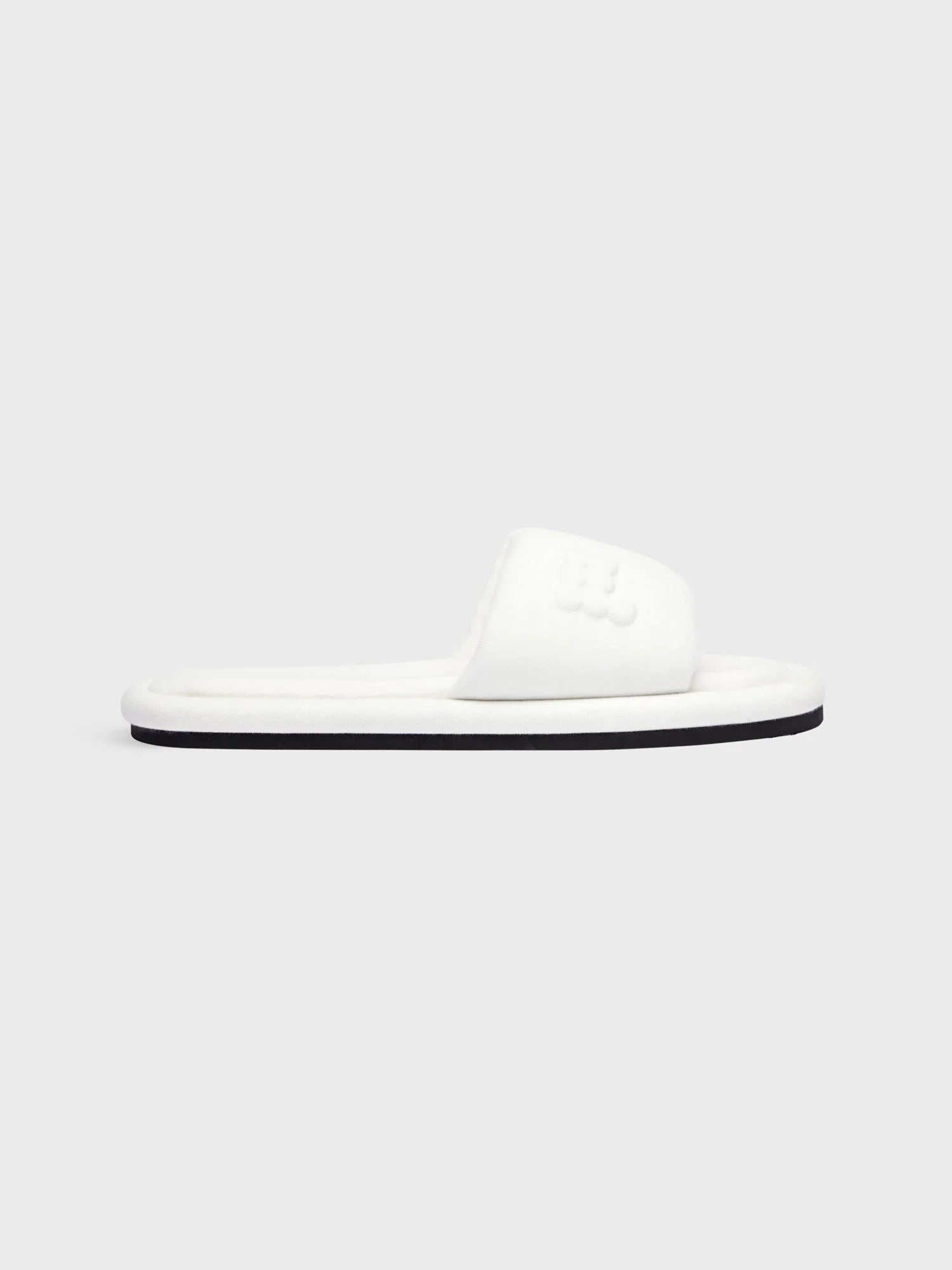 Jersey Slipper Off White