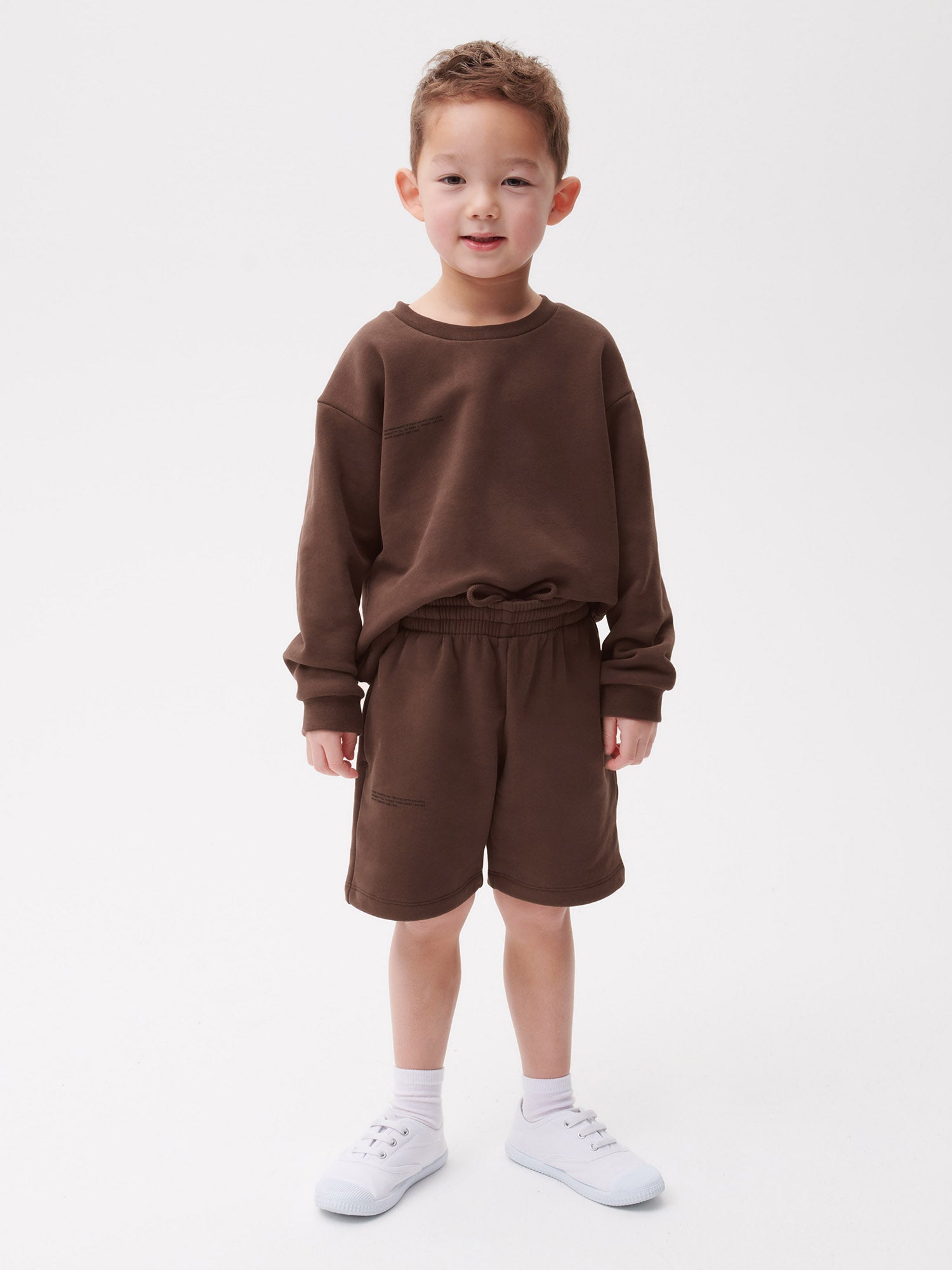 Kids Long Shorts Chestnut Brown