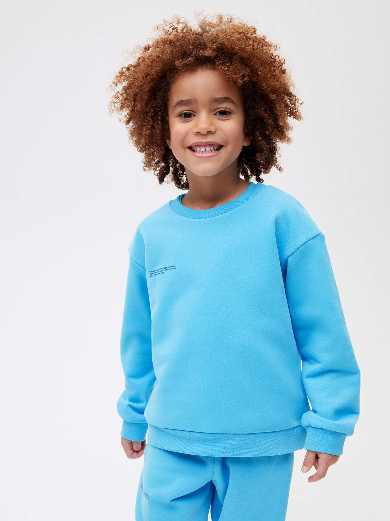 Kids Sweatshirt Beach Blue