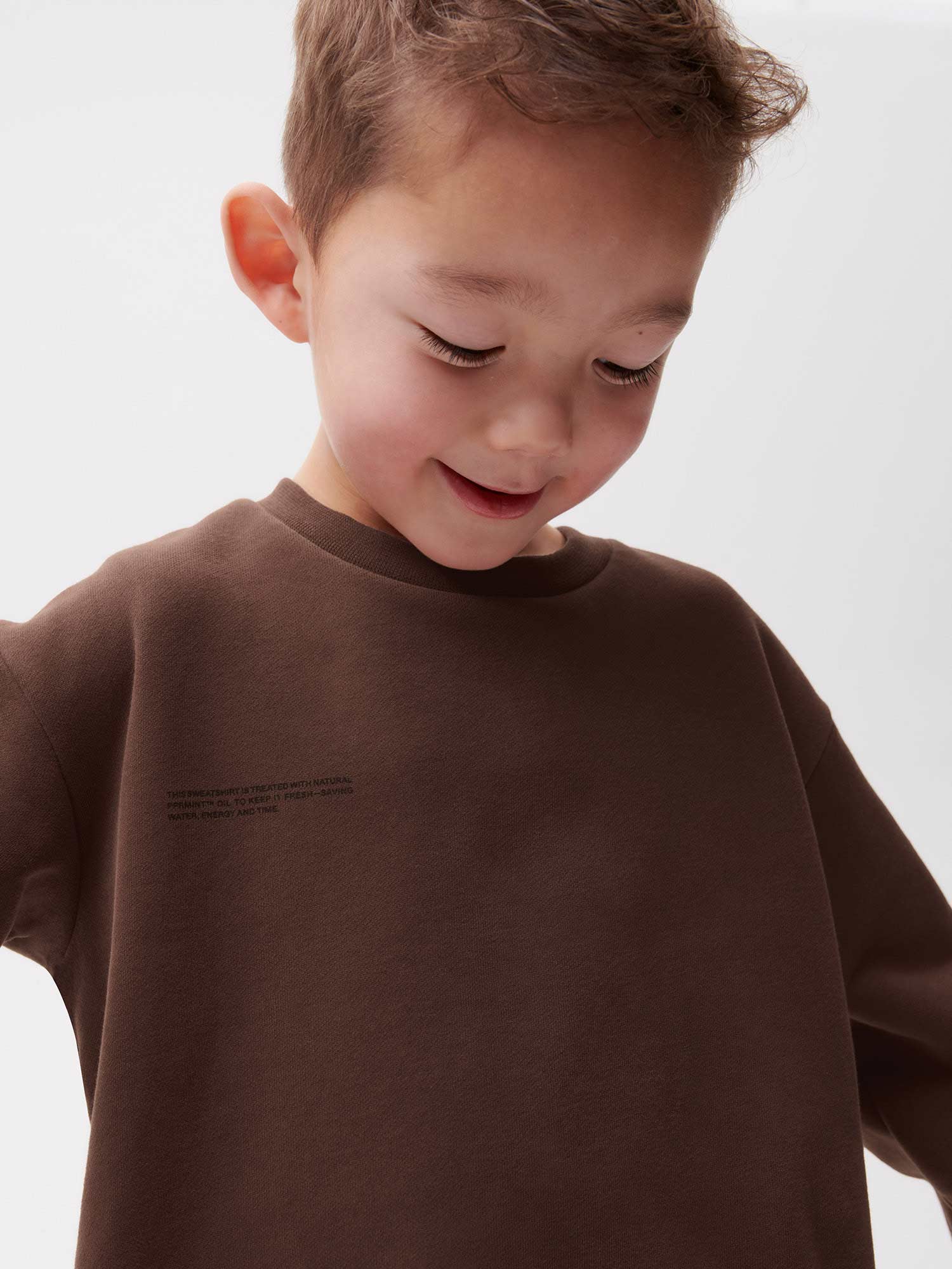 Kids Sweatshirt Chestnut Brown