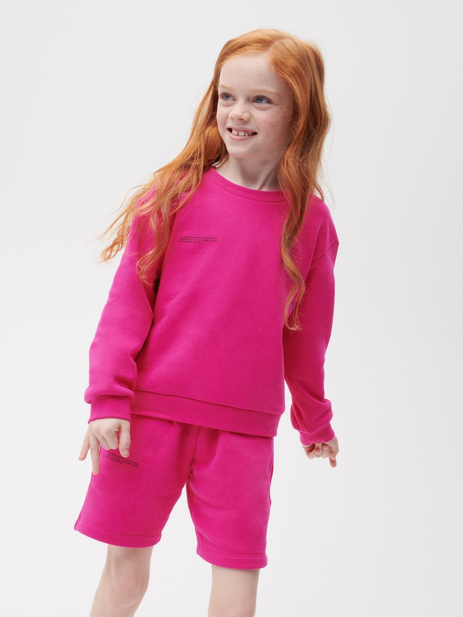 Kids Sweatshirt Foxglove Pink