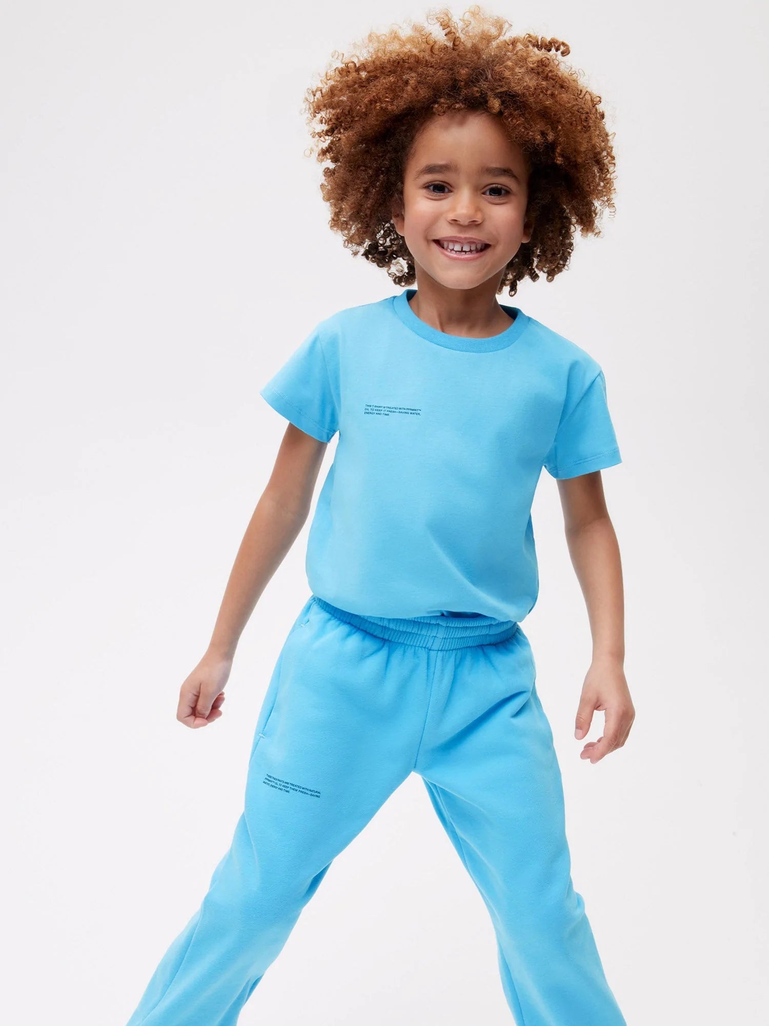 Kids Track Pants Beach Blue