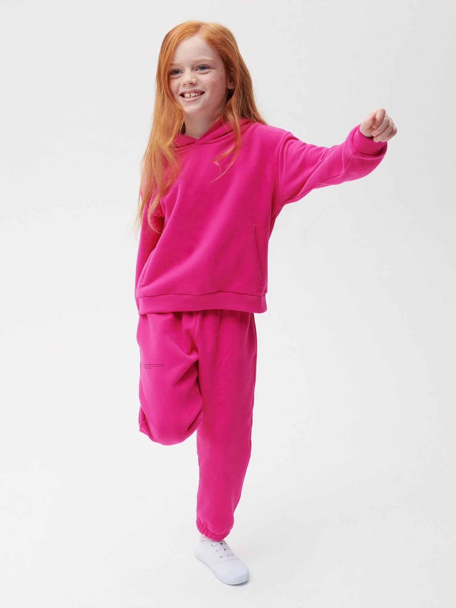 Kids Track Pants Foxglove Pink