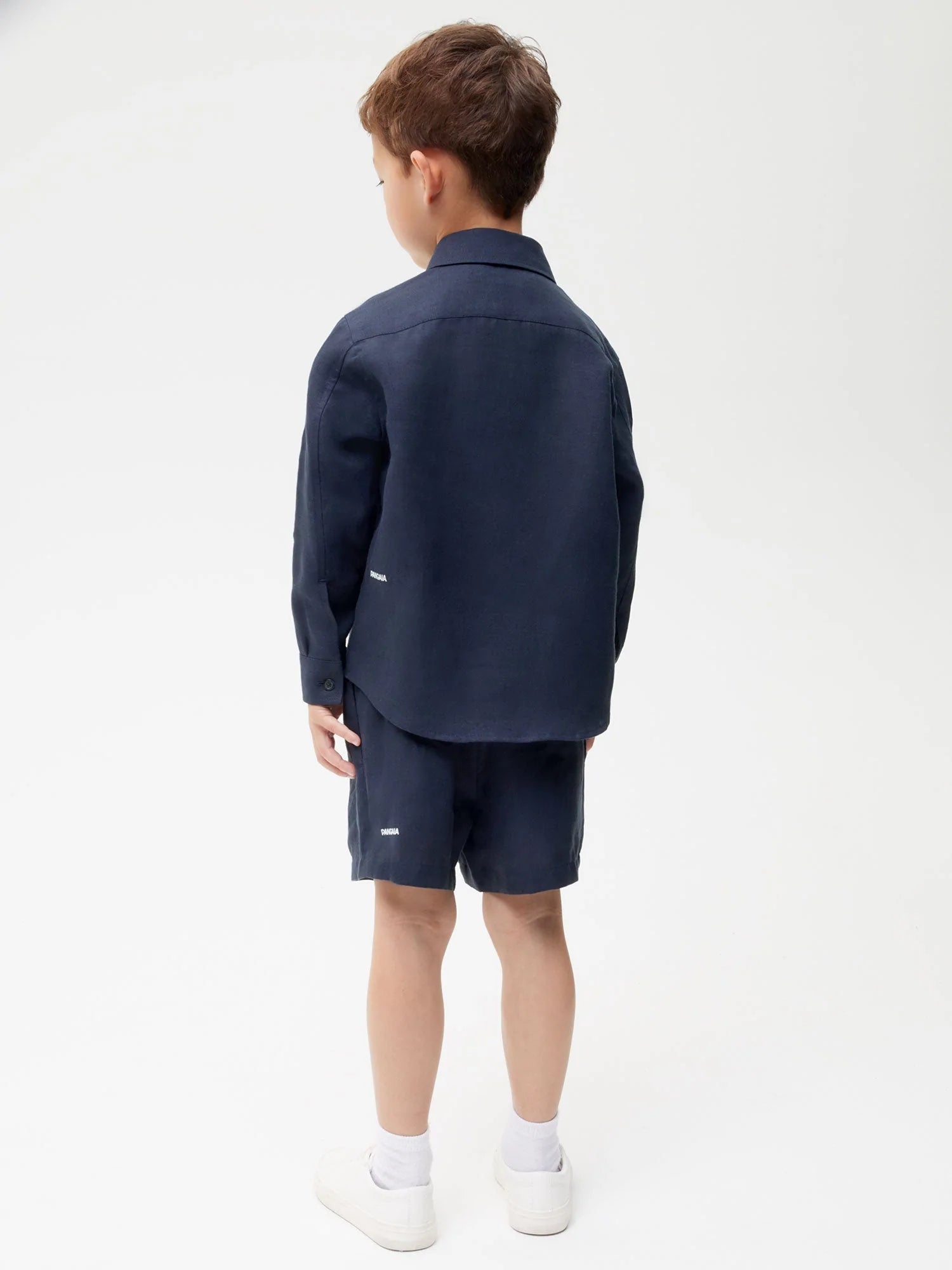 Kids Aloe Linen Long Sleeve Shirt