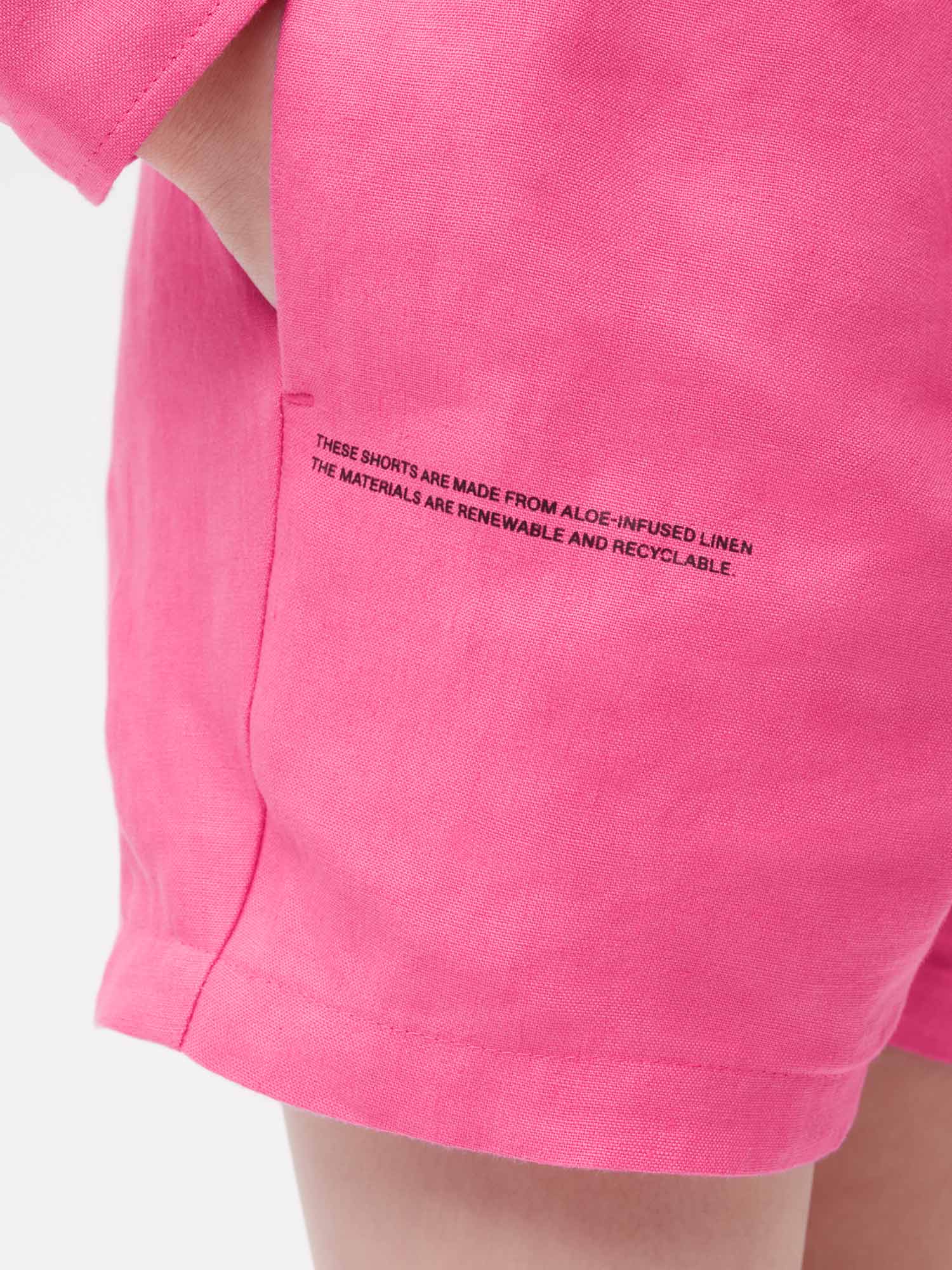 Kids Aloe Linen Shorts