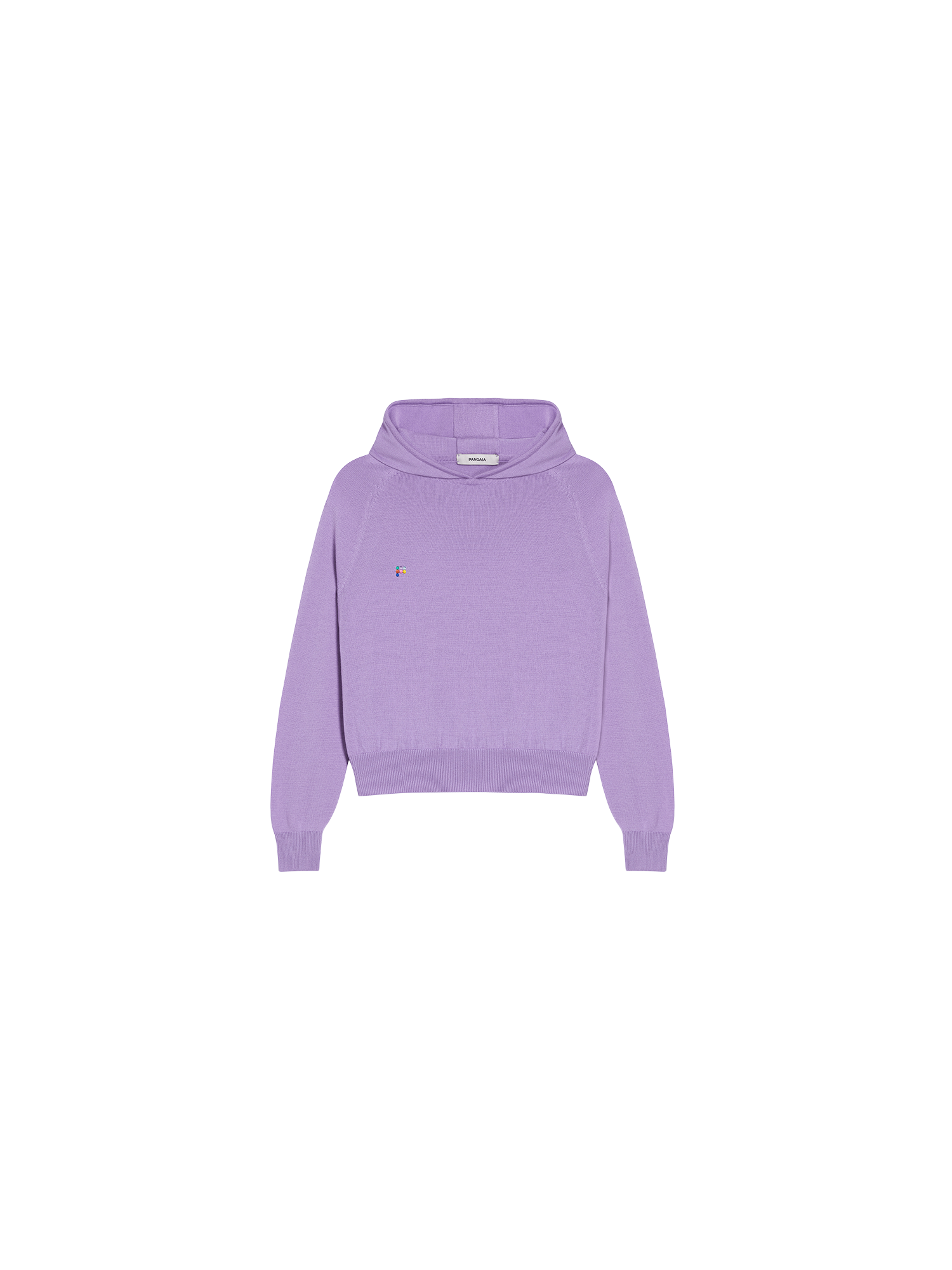 Kids Merino Wool Hoodie—orchid purple-packshot-3