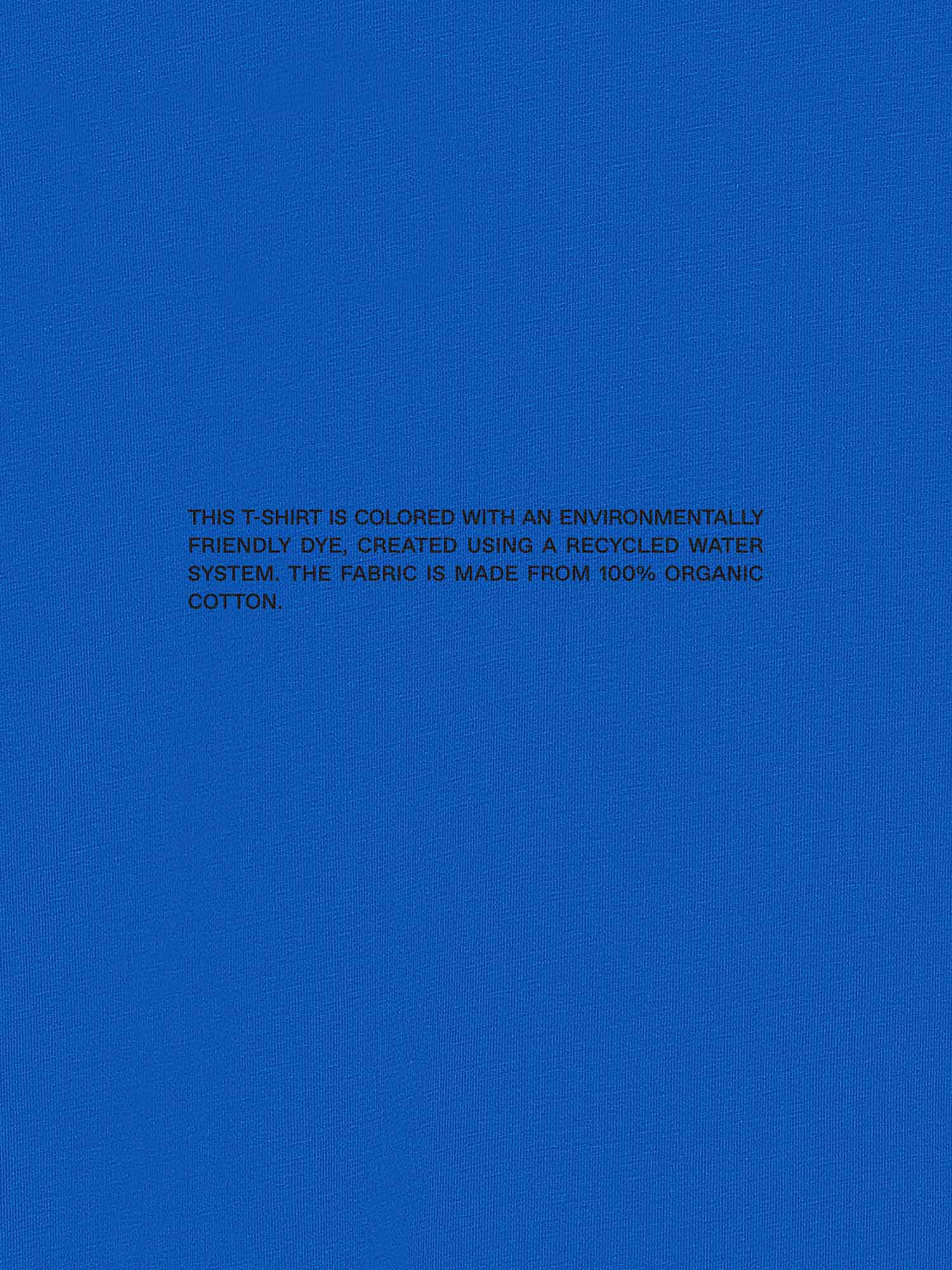 Kids Organic Cotton T Shirt Cobalt Blue