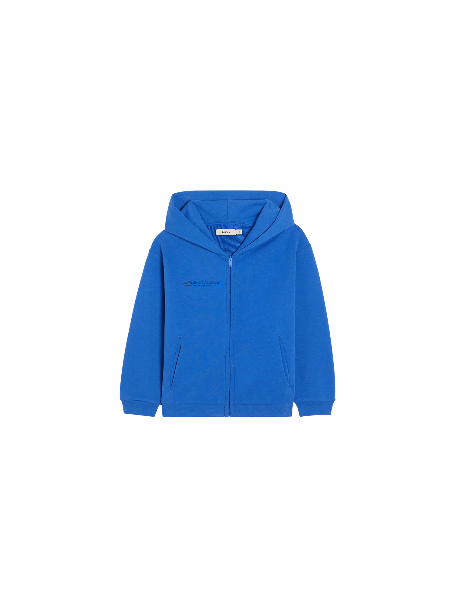 Kids 365 Zipped Hoodie Core—cobalt blue-packshot-3