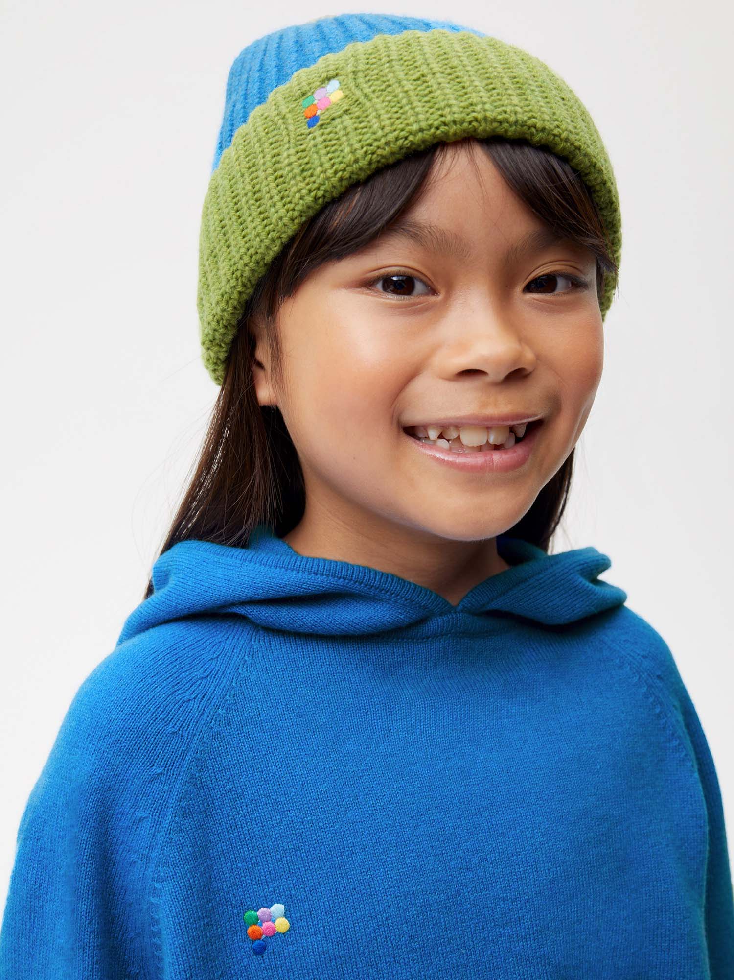 Kids-Recycled-Cashmere-Bicolour-Beanie-Cerulean-Blue-1