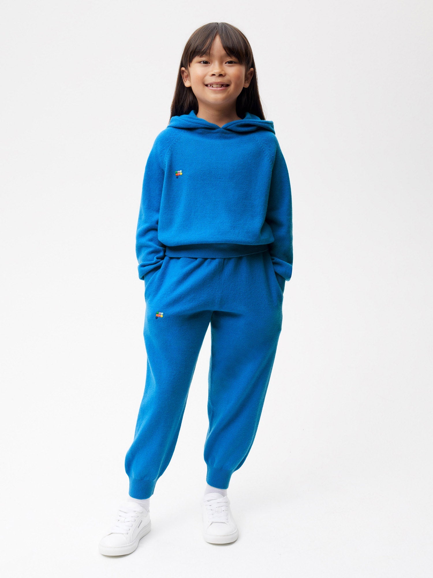 Kids-Recycled-Cashmere-Hoodie-Cerulean-Blue-1