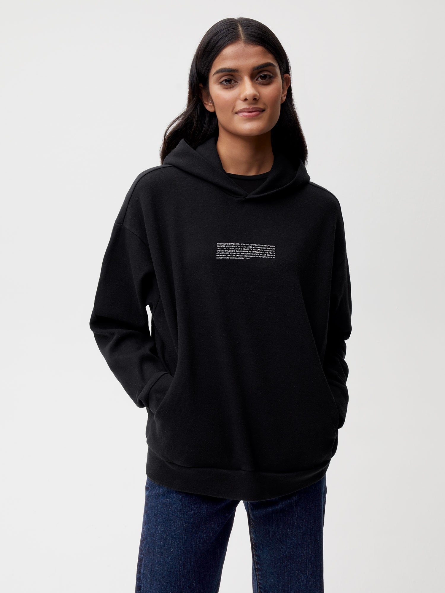 LAB Spiber Hoodie Black Female