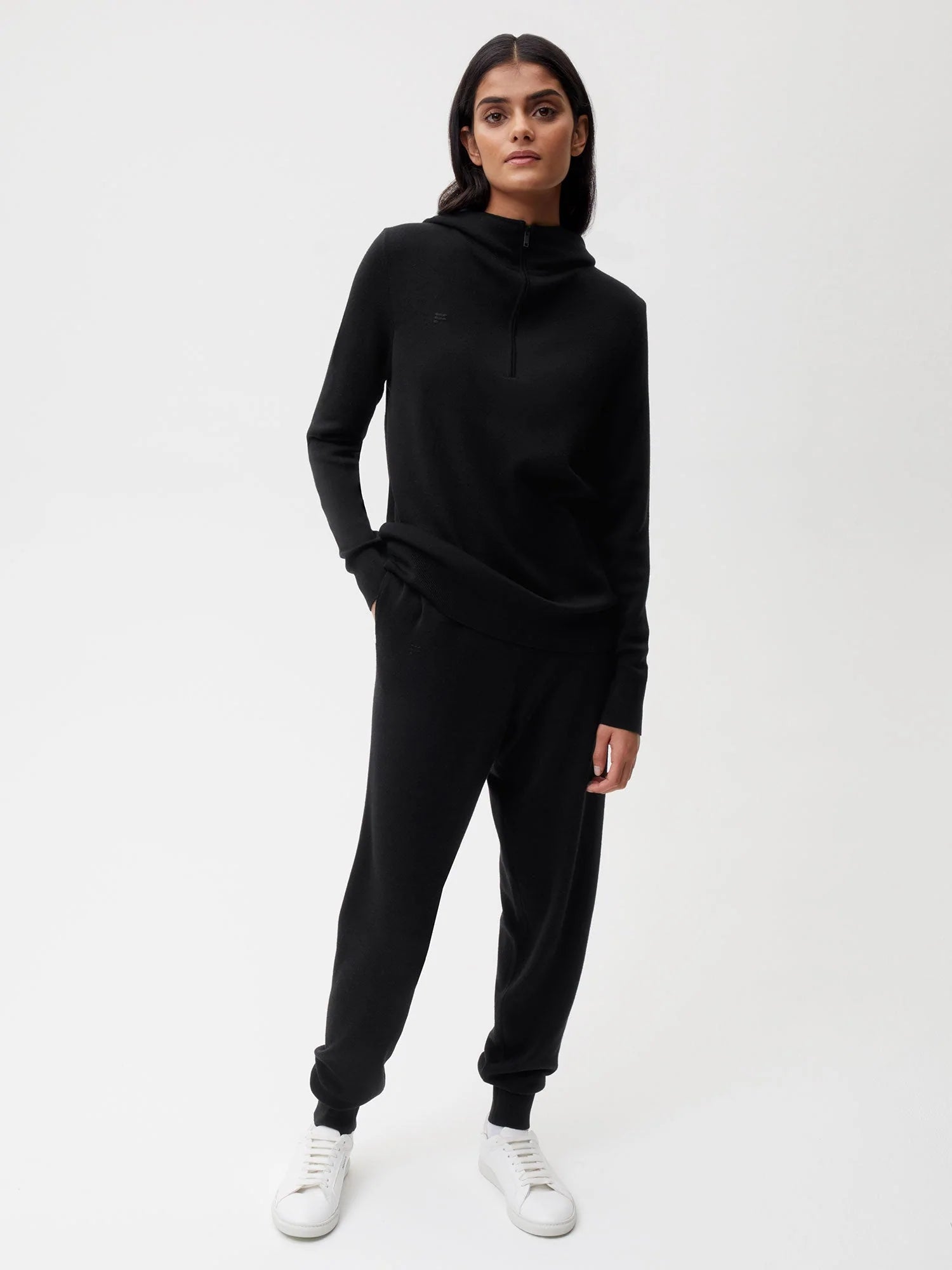 Merino Track Pants Black Female