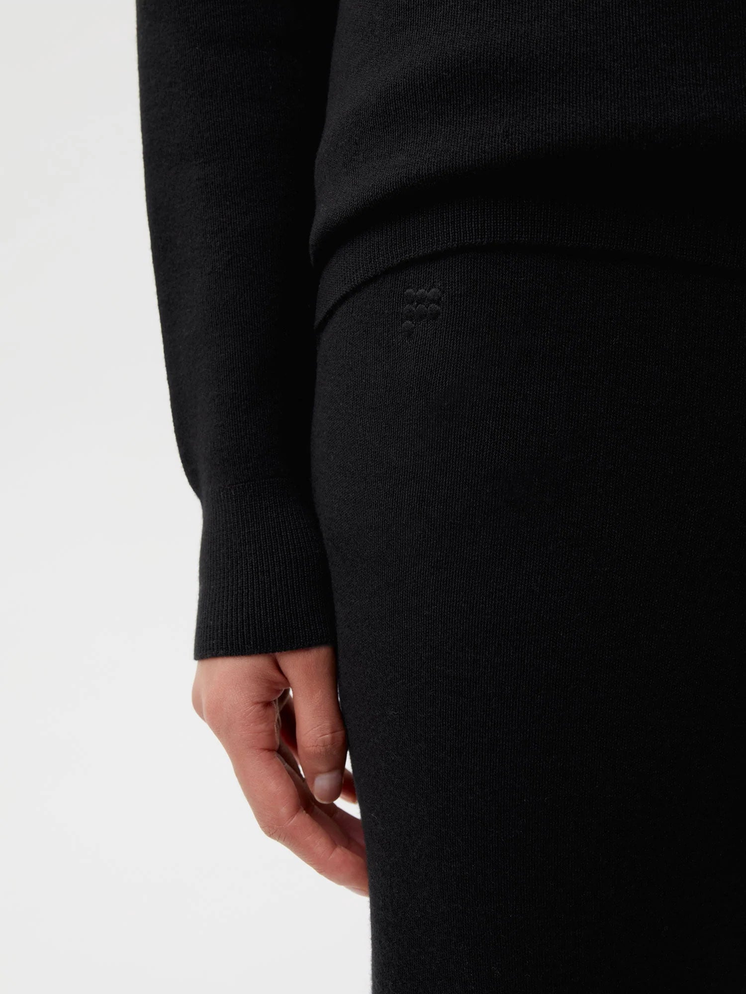 Merino Track Pants Black Female