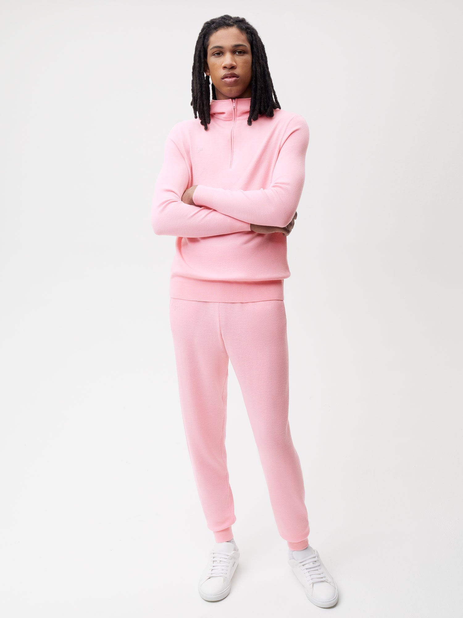 Merino Track Pants Sakura Pink Male