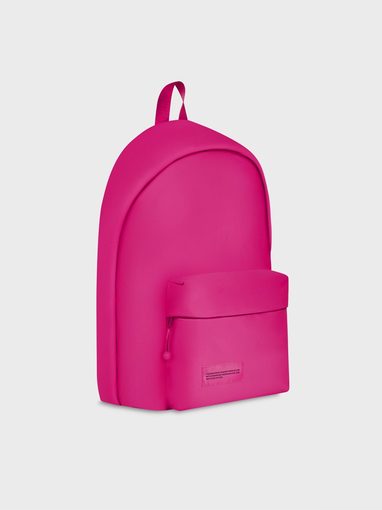 Nylon Padded Backpack Foxglove Pink