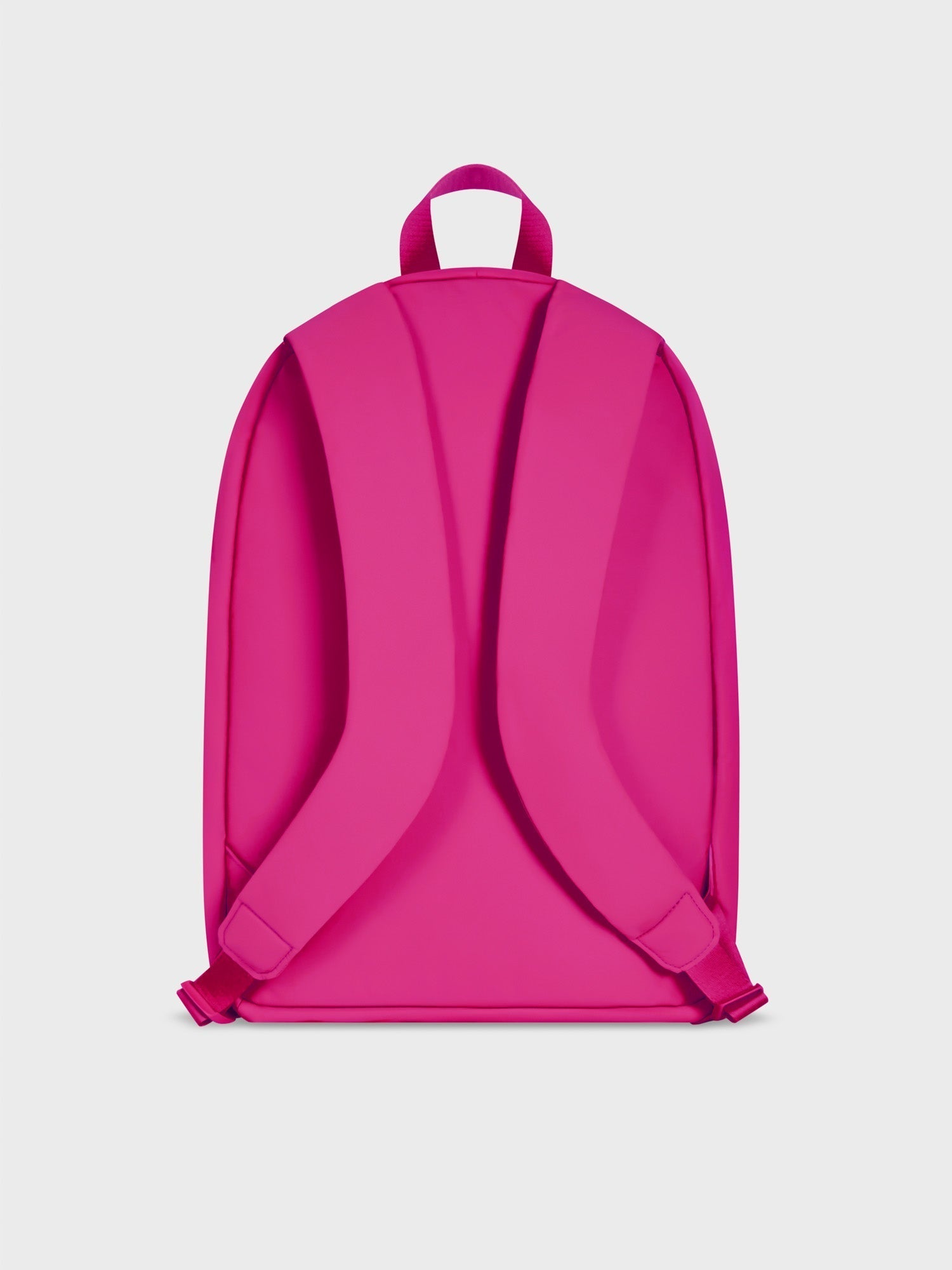 Nylon Padded Backpack Foxglove Pink