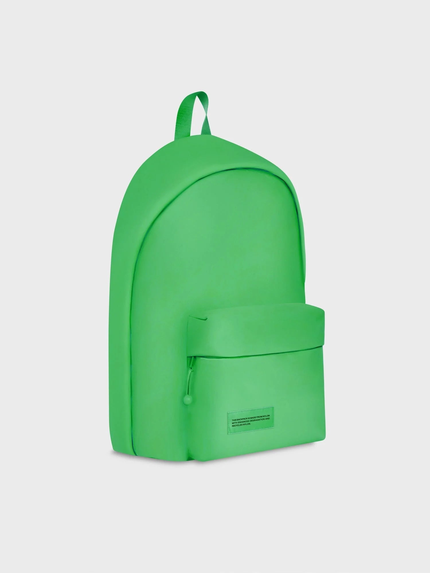 Nylon Padded Backpack Jade Green