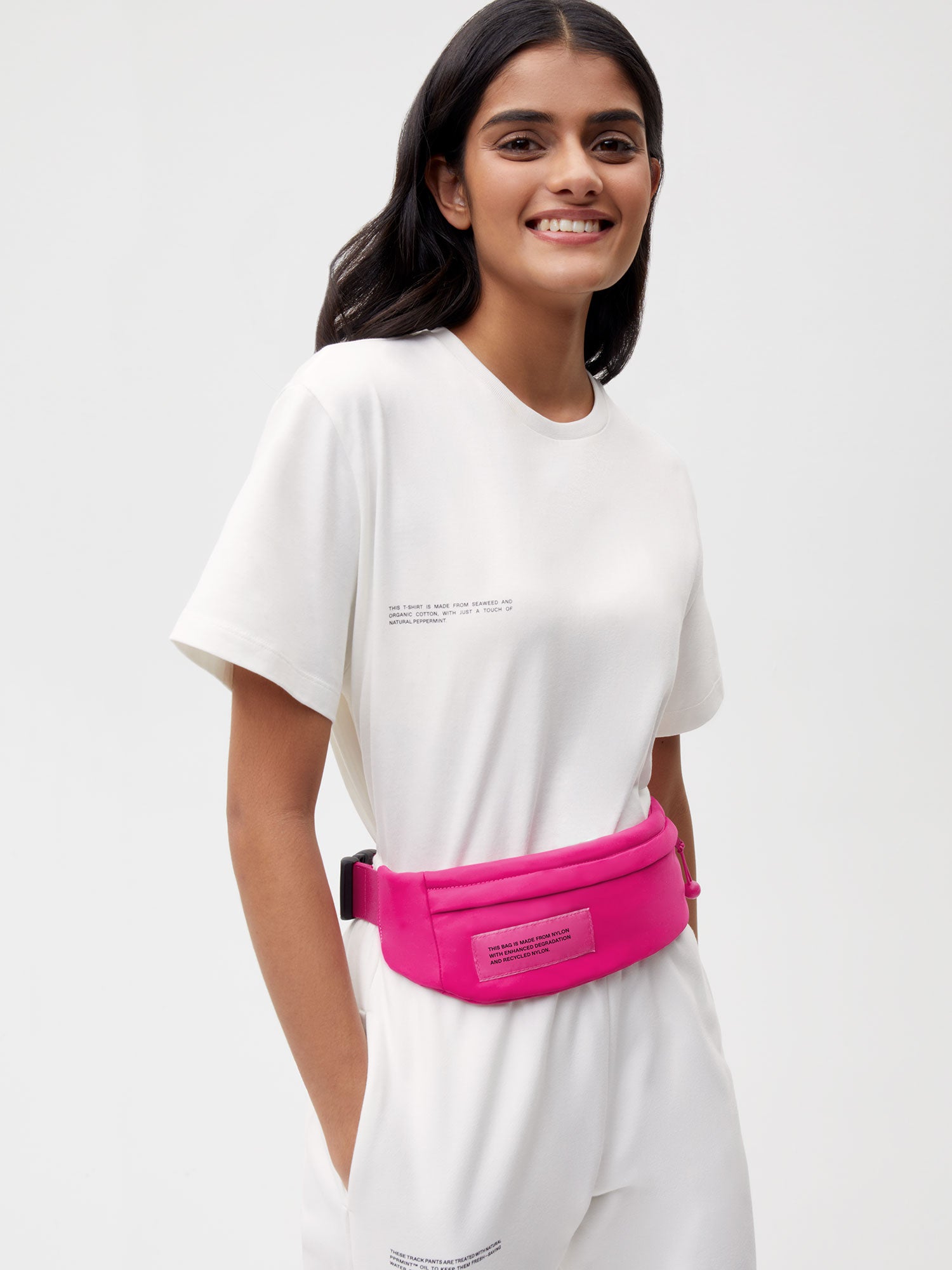 Nylon Padded Fannypack Foxglove Pink Female