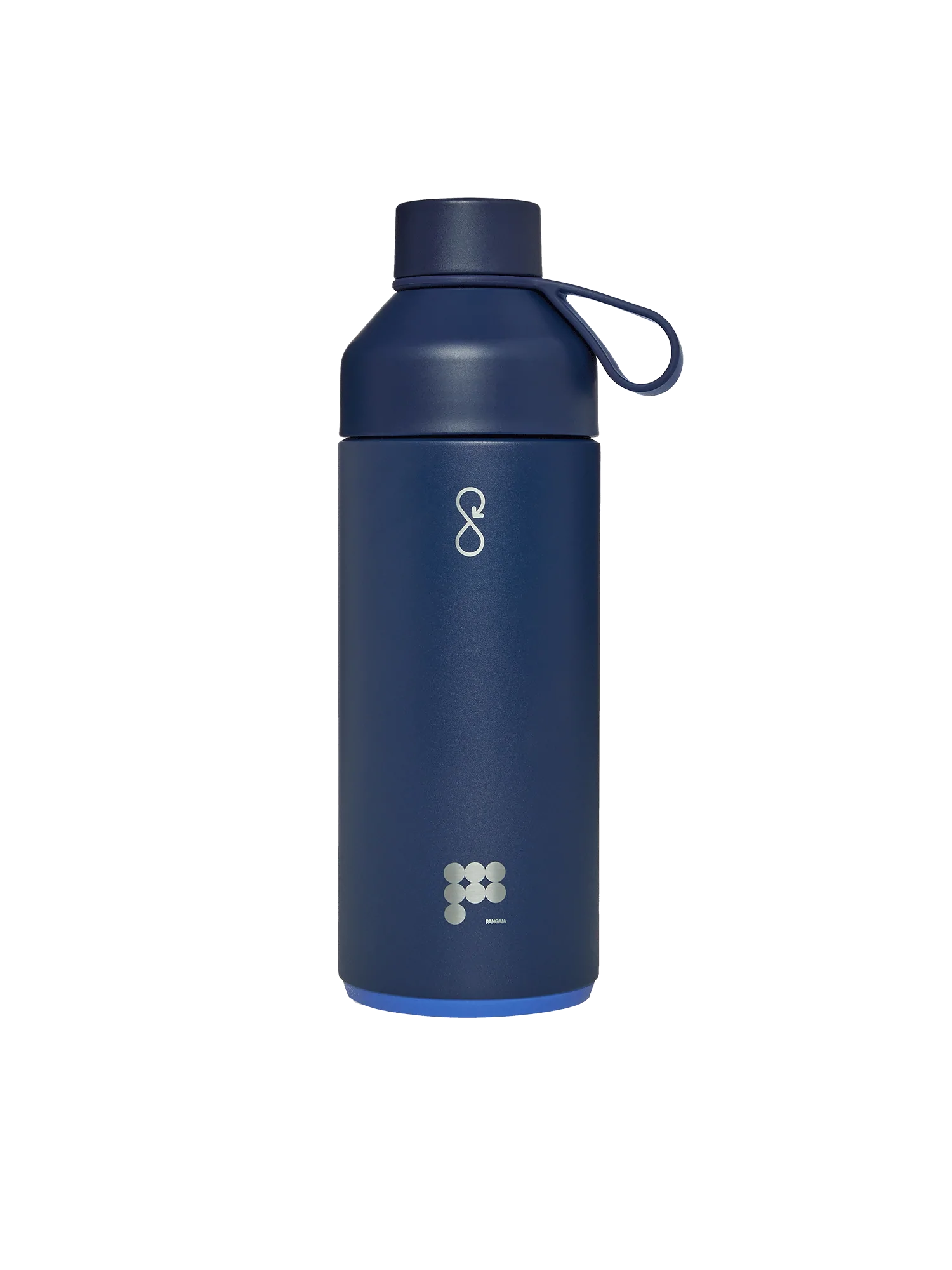 Pangaia Ocean Bottle - 1 Litre—ocean blue-packshot-3