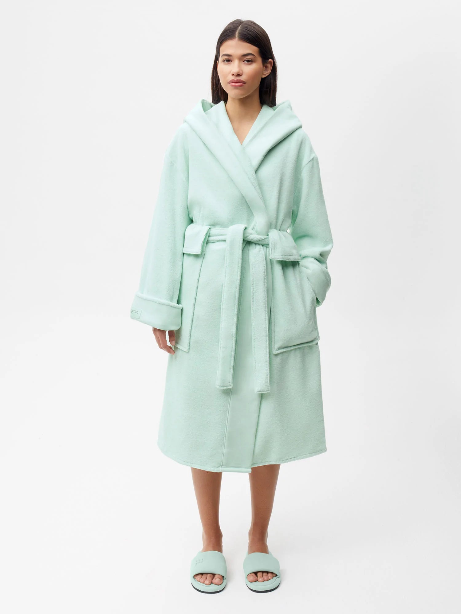 Organic-Cotton-Bath-Robe-Lagoon-Green-Female-1