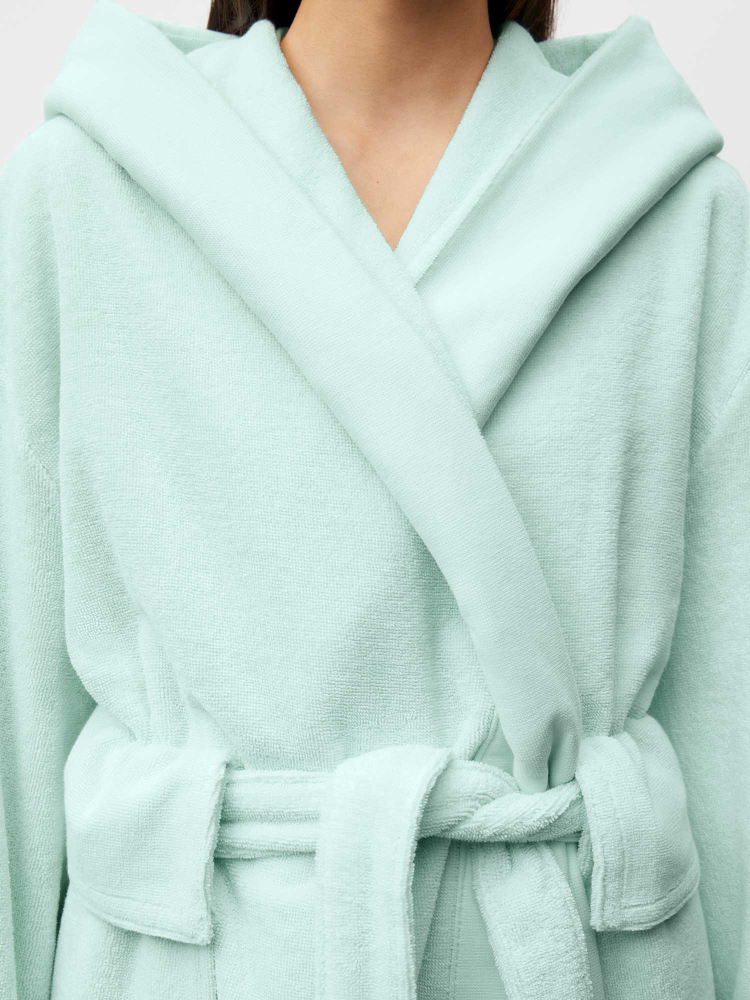 Organic-Cotton-Bath-Robe-Lagoon-Green-Female-3