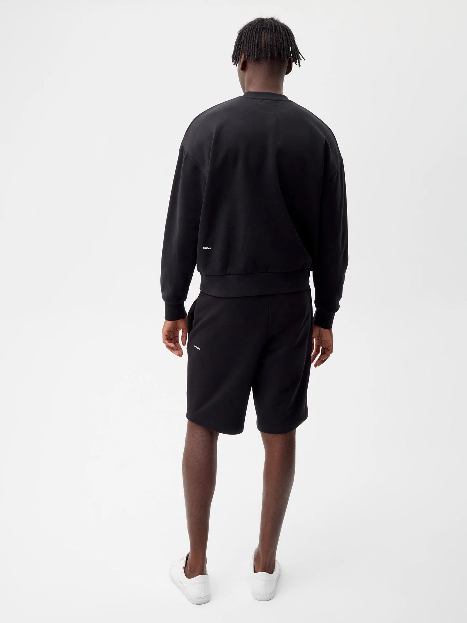 Organic Cotton Long Shorts Black Male