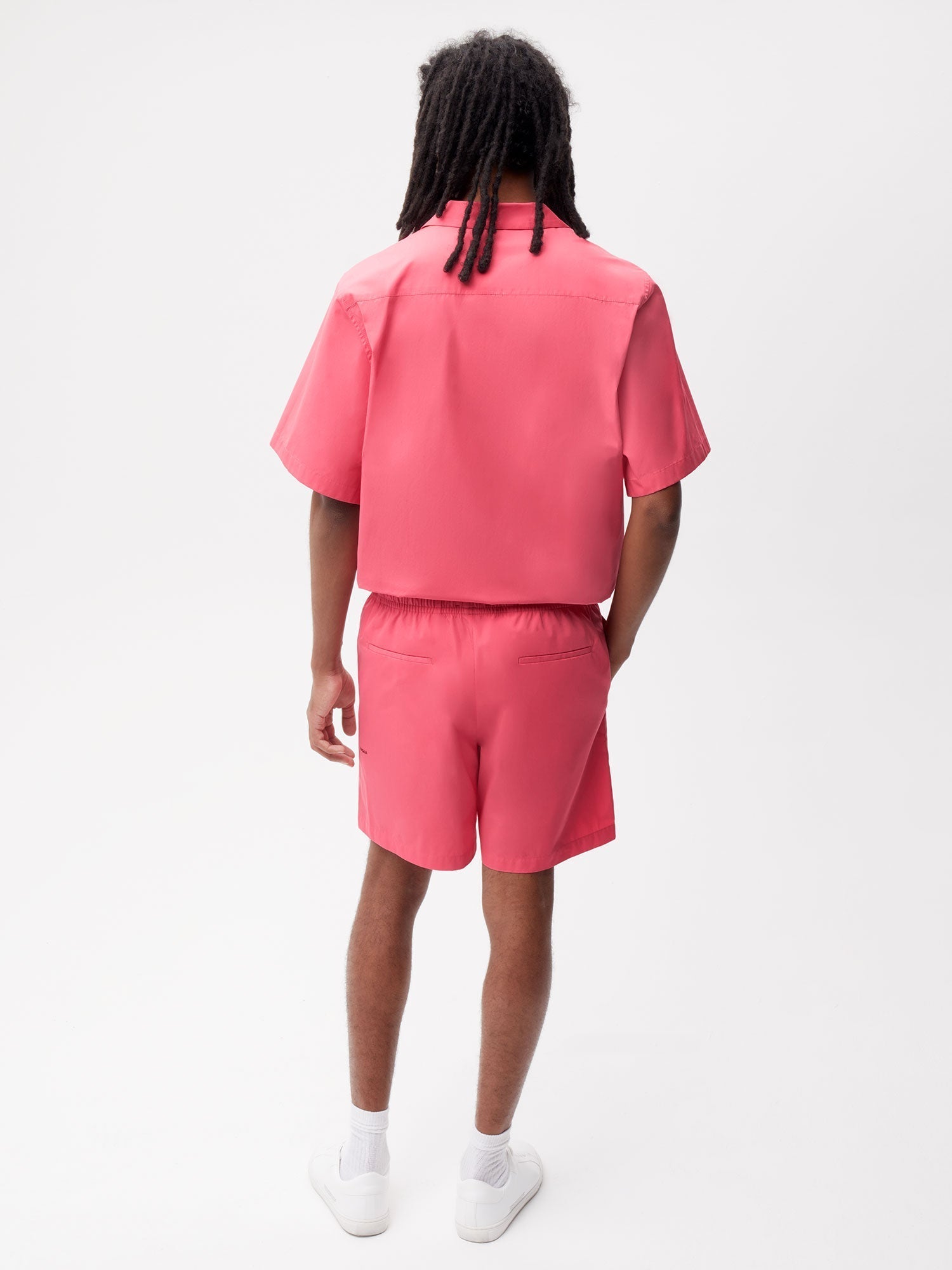 Organic Cotton Poplin Elasticated Shorts Male