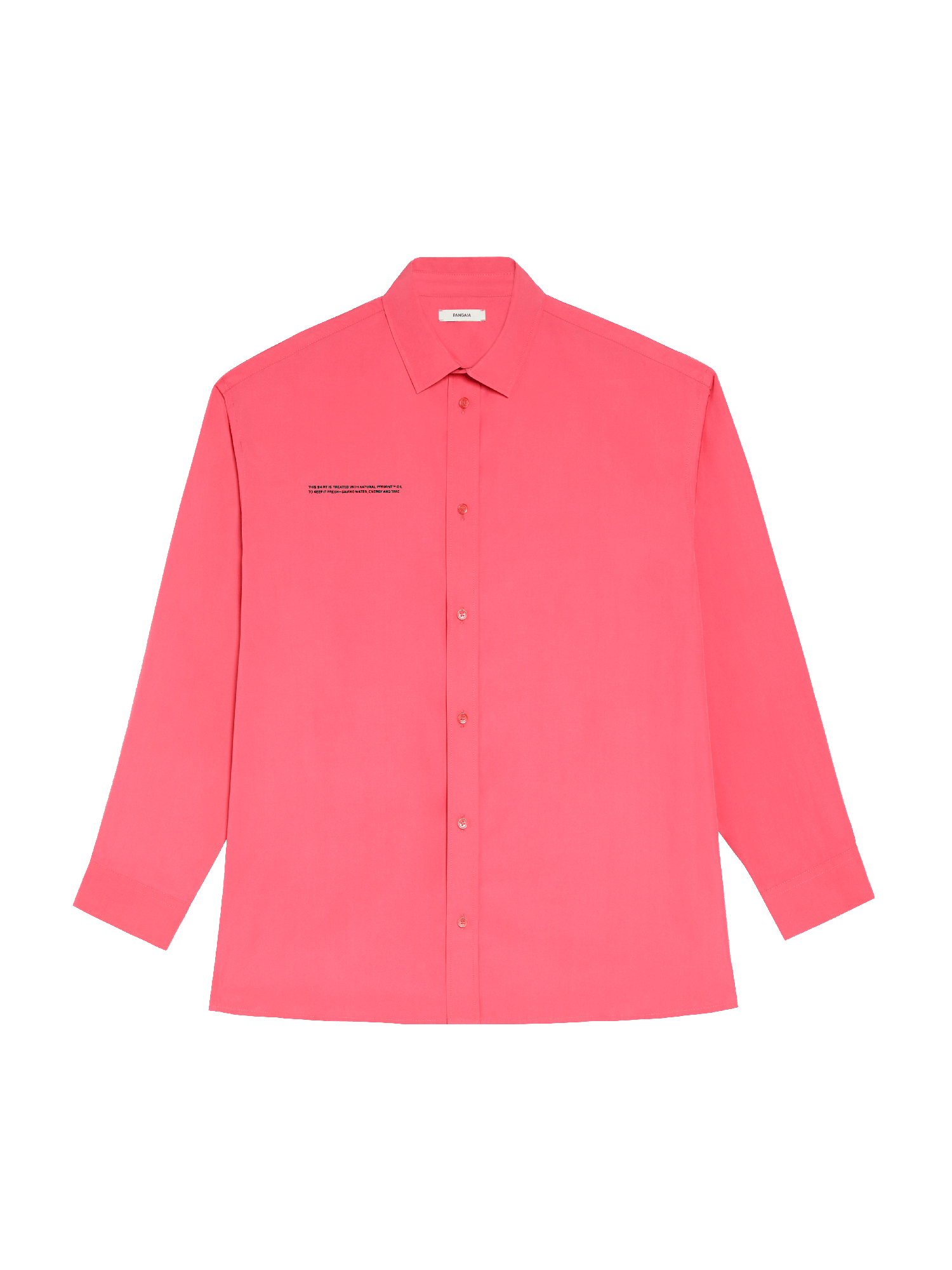 Organic Cotton Poplin Long Sleeve Shirt-packshot-3