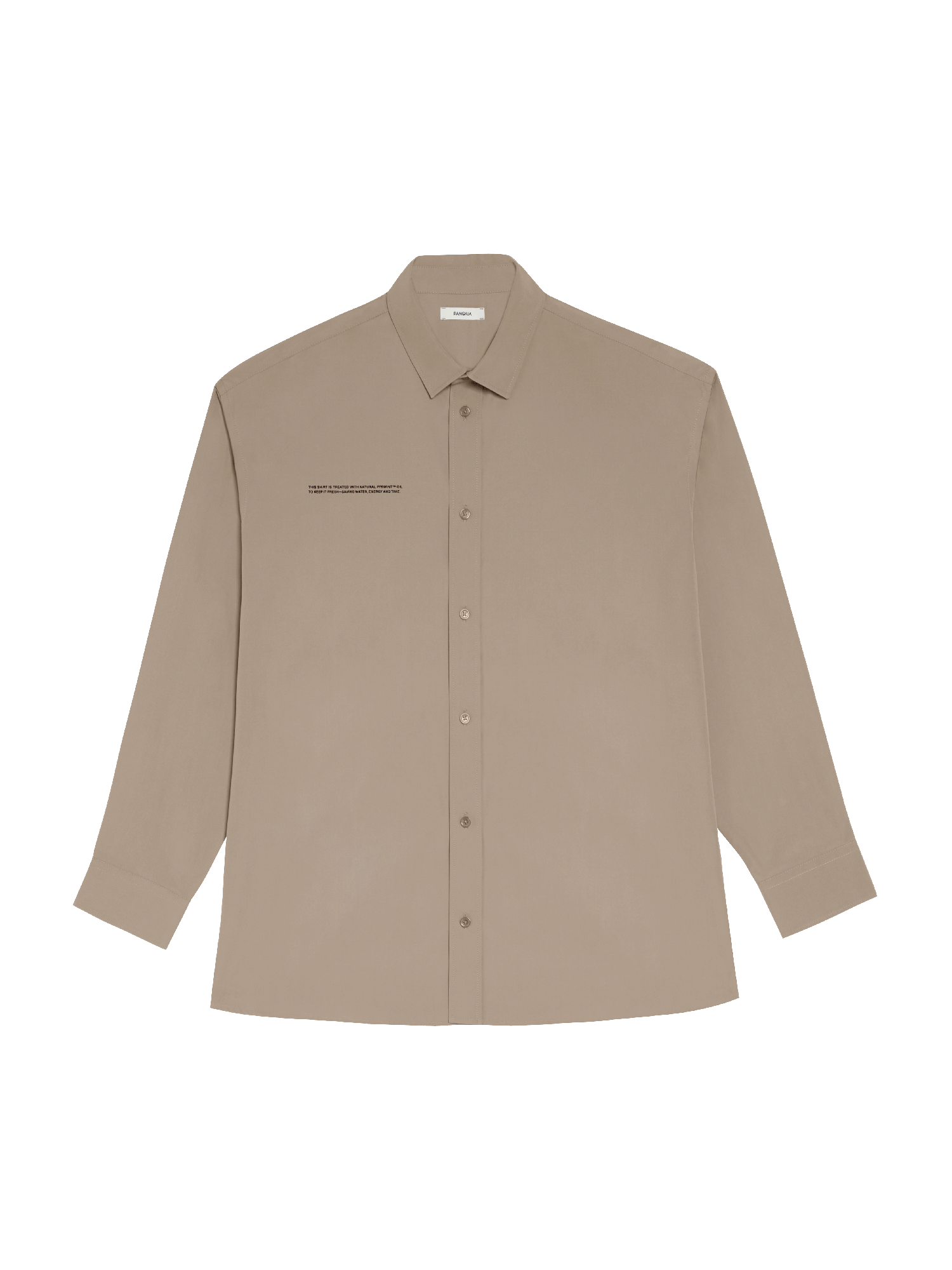 Organic Cotton Poplin Long Sleeve Shirt-packshot-3