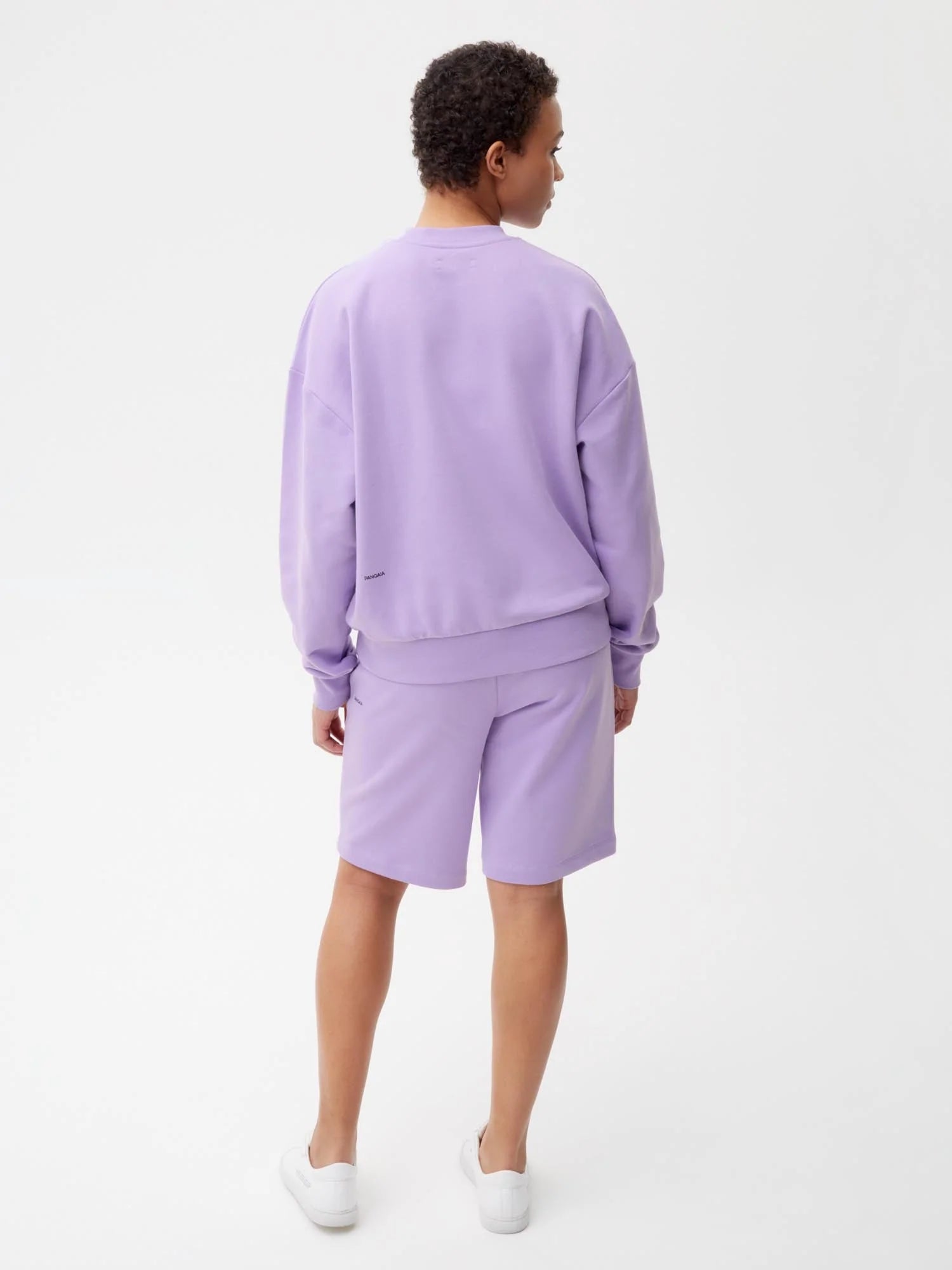 Organic Cotton Sweatshirt Orchid Purple Female