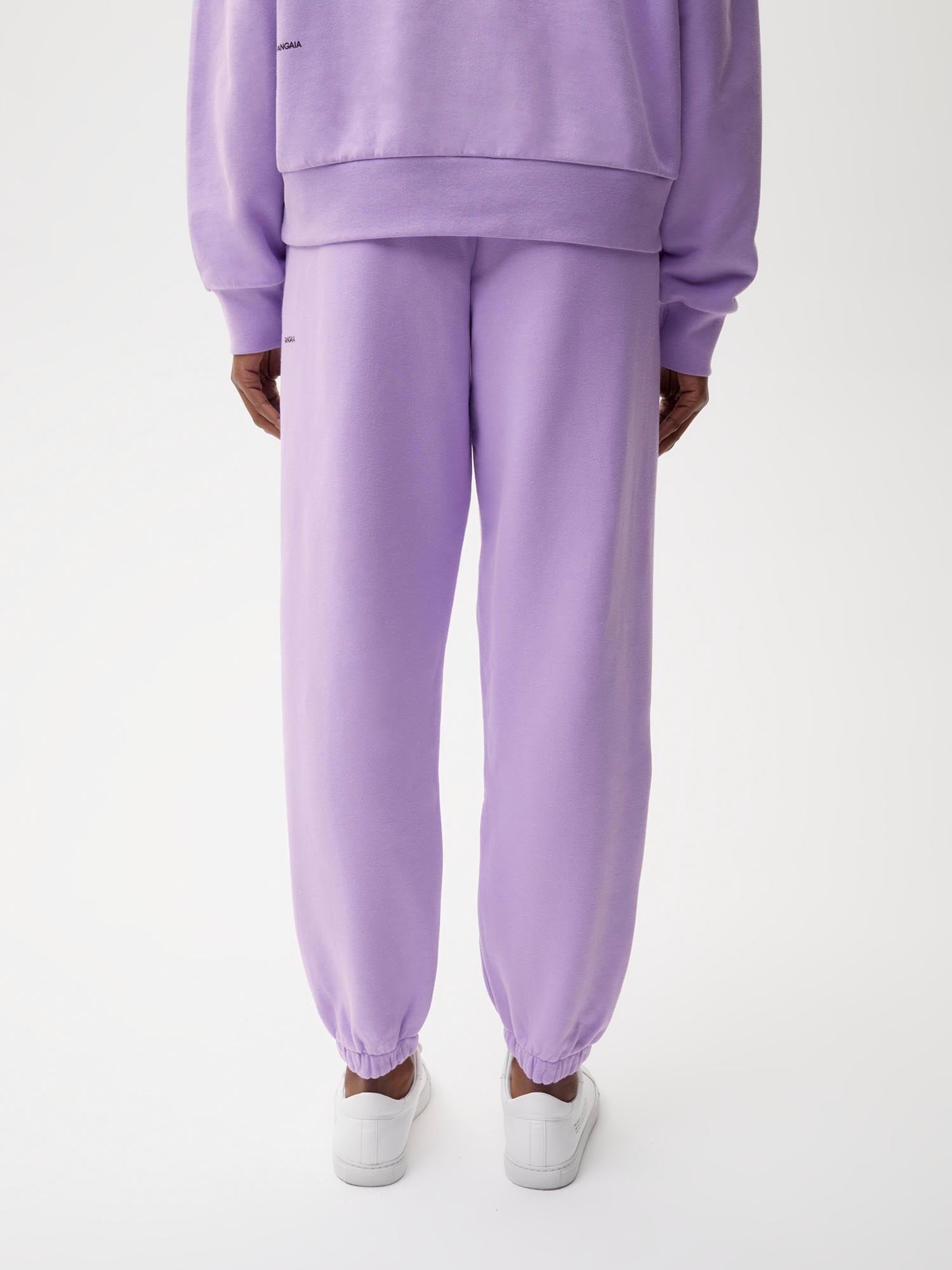 Organic Cotton Track Pants Orchid Purple Female