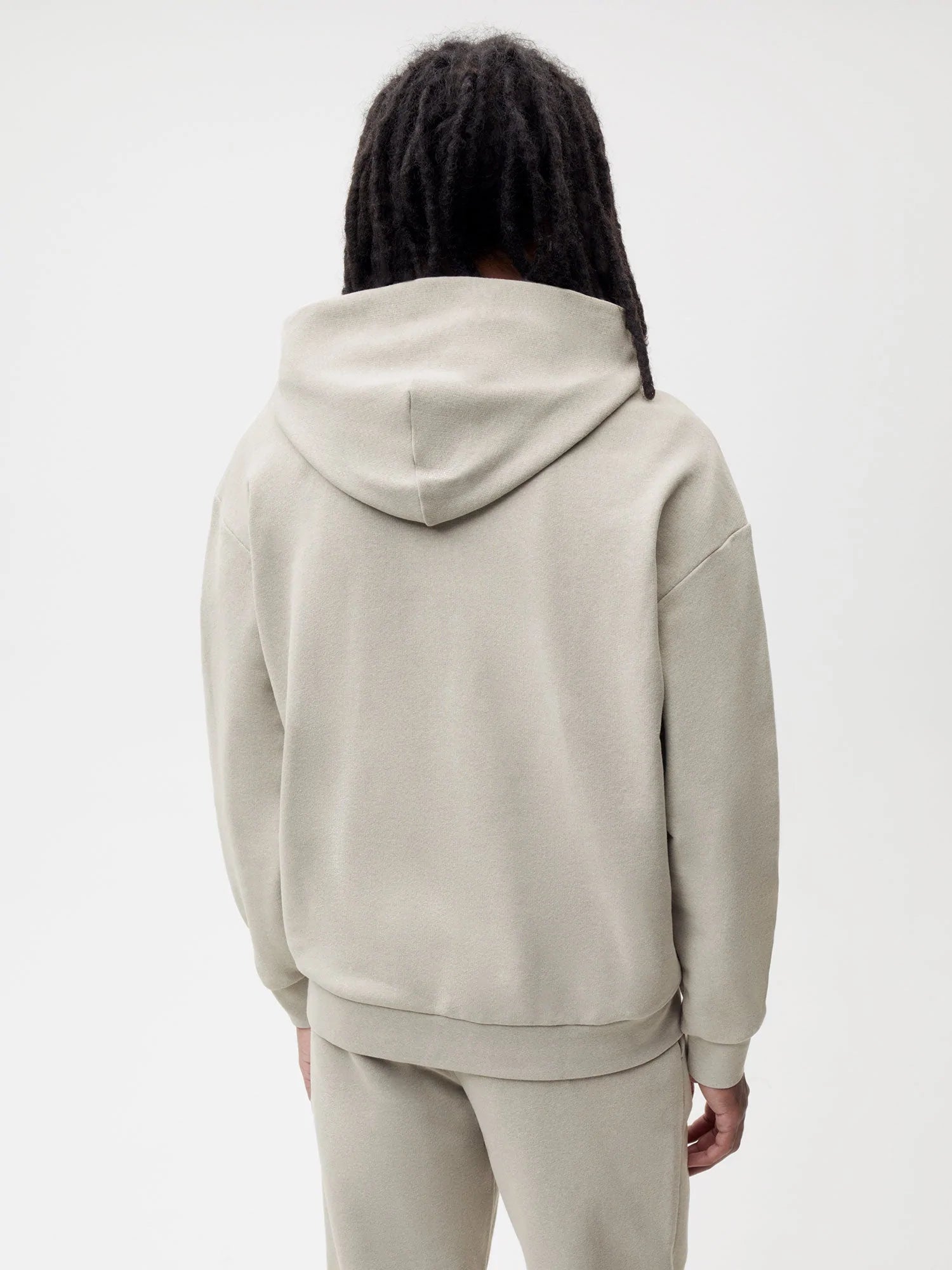 Pangaia 60 Recycled Cotton Hoodie Moonlight Grey Male