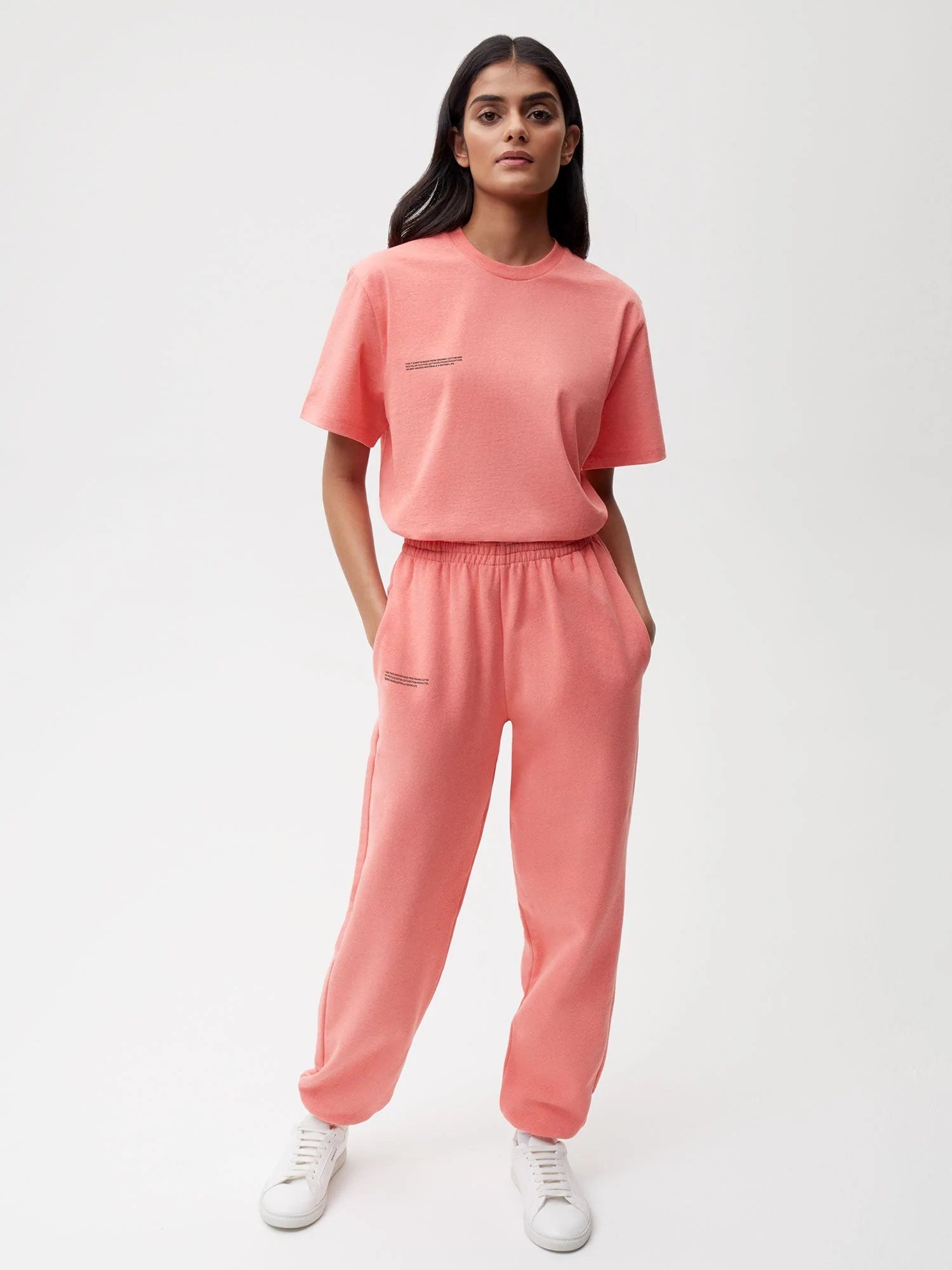 Pangaia 60 Recycled Cotton Track Pants Lobster Pink Female