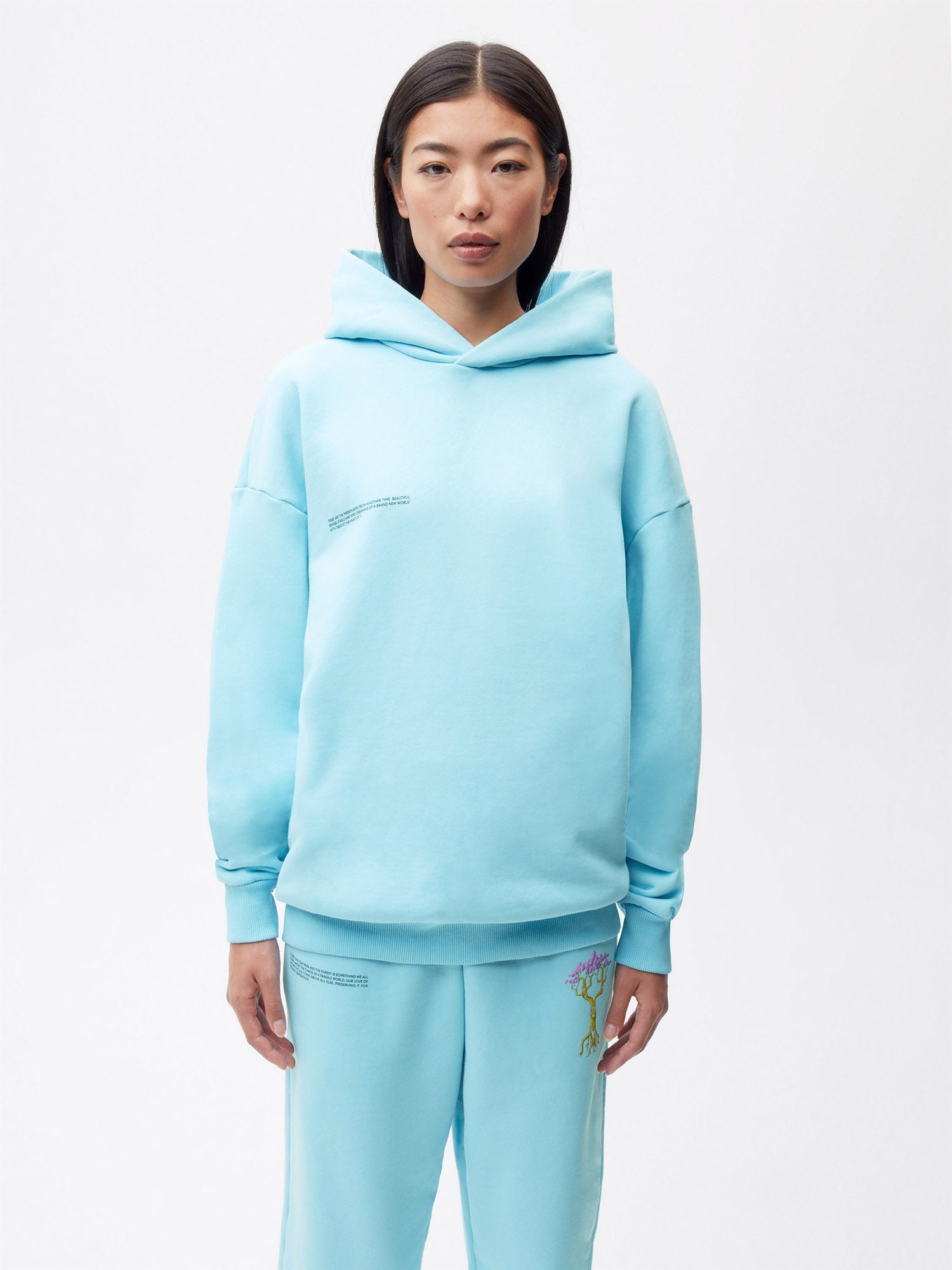 Pangaia-Kenny-Scharf-365-Signature-Hoodie-Bear-Jungle-Celestial-Blue-Female-1