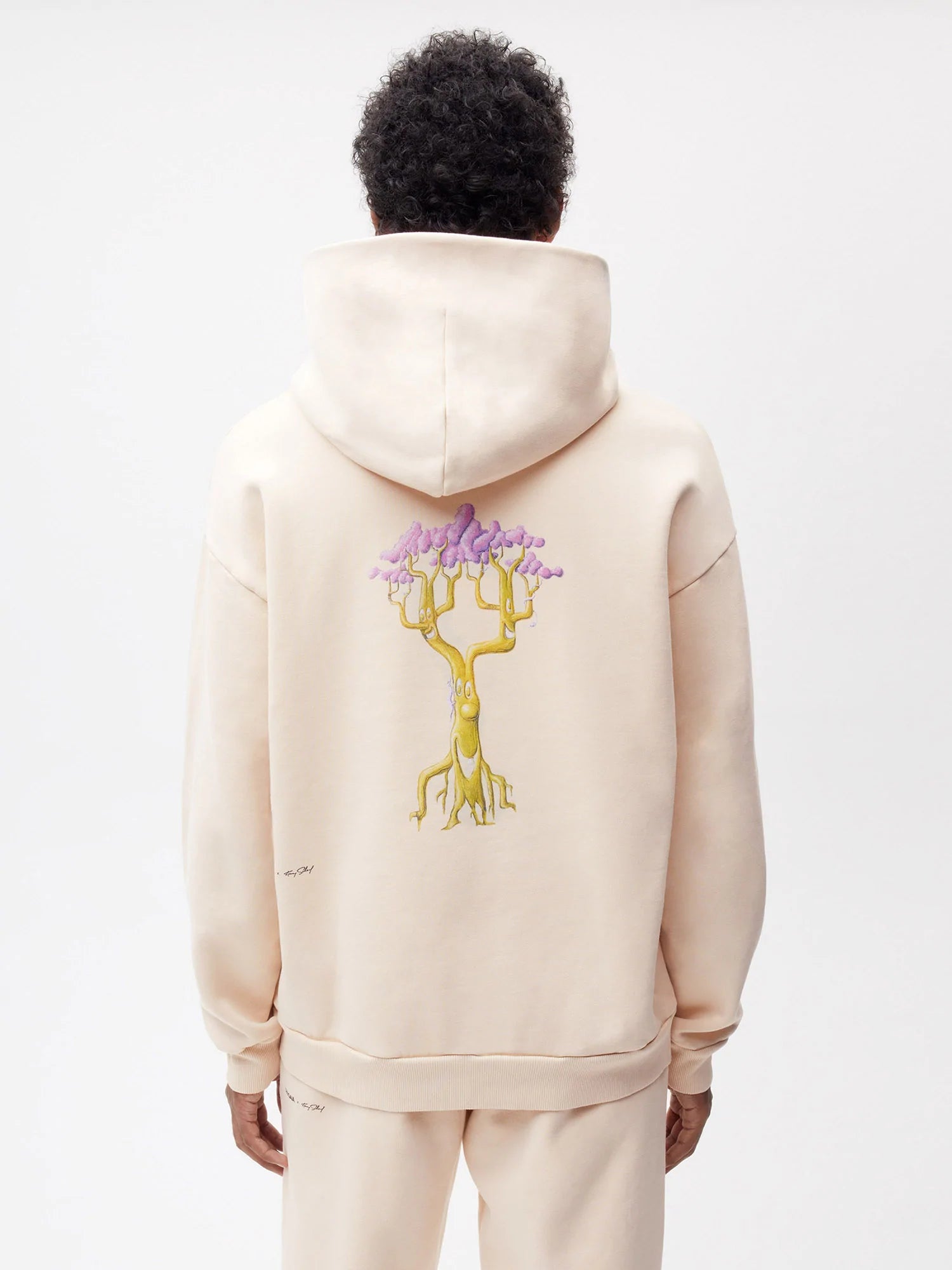 Pangaia-Kenny-Scharf-365-Signature-Hoodie-Bear-Jungle-Sand-Male-2