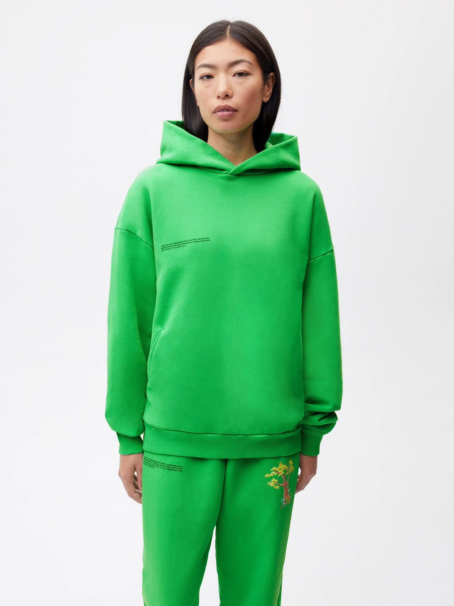 Pangaia-Kenny-Scharf-365-Signature-Hoodie-Paradis-Perdu-Jade-Green-Female-1