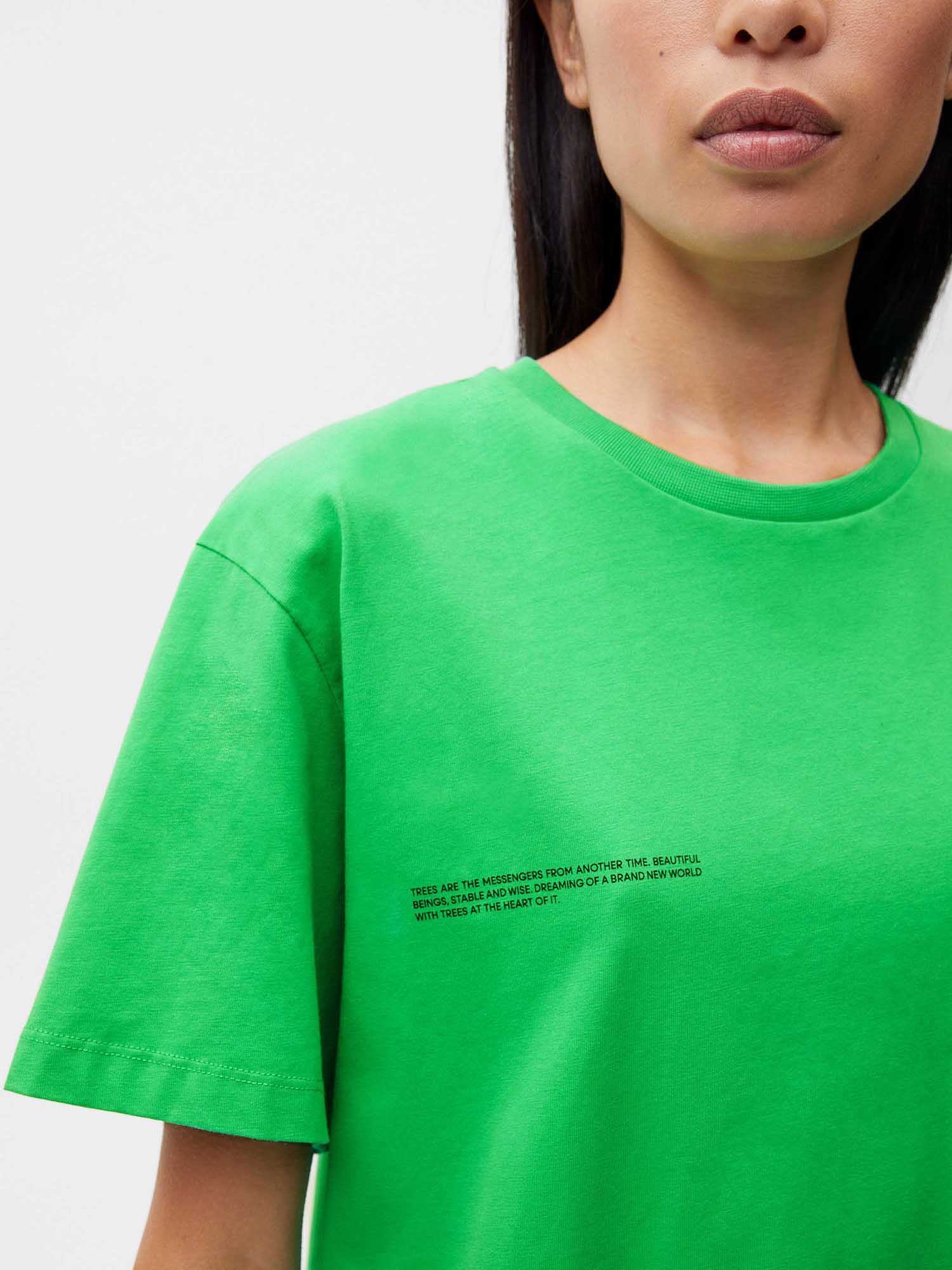 Pangaia-Kenny-Scharf-Organic-Cotton-T-Shirt-Paradis-Perdu-Jade-Green-Female-2