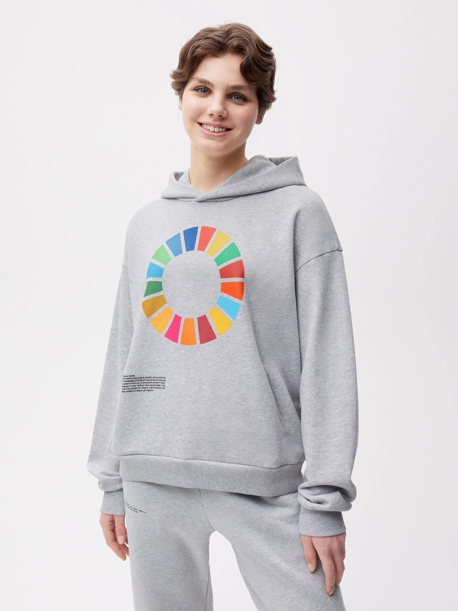 Pangaia X Sdgs Recycled Cotton Hoodie Female