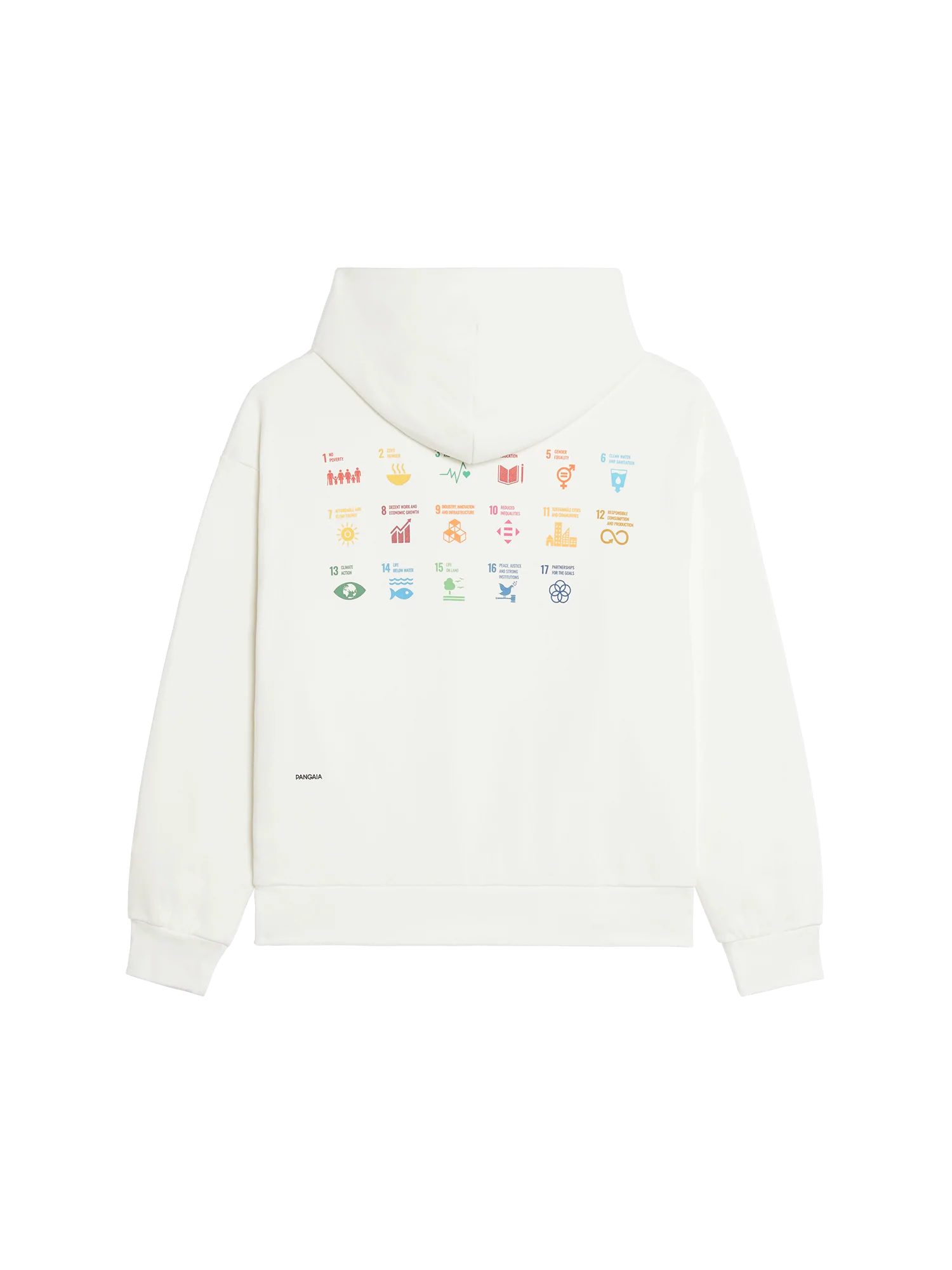 Pangaia X Sdgs Recycled Cotton Hoodie