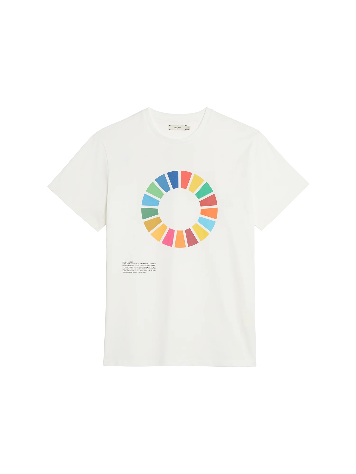 Pangaia X Sdgs Organic Cotton T-shirt—off-white-packshot-3