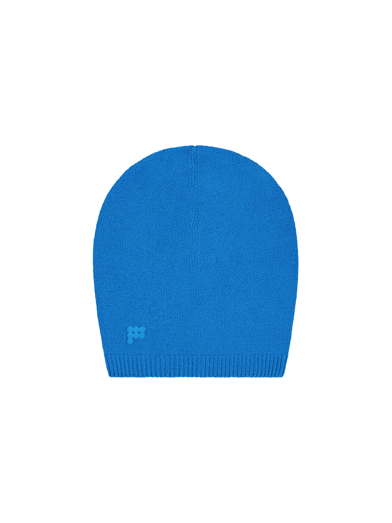 Recycled Cashmere Beanie—cerulean blue-packshot-3