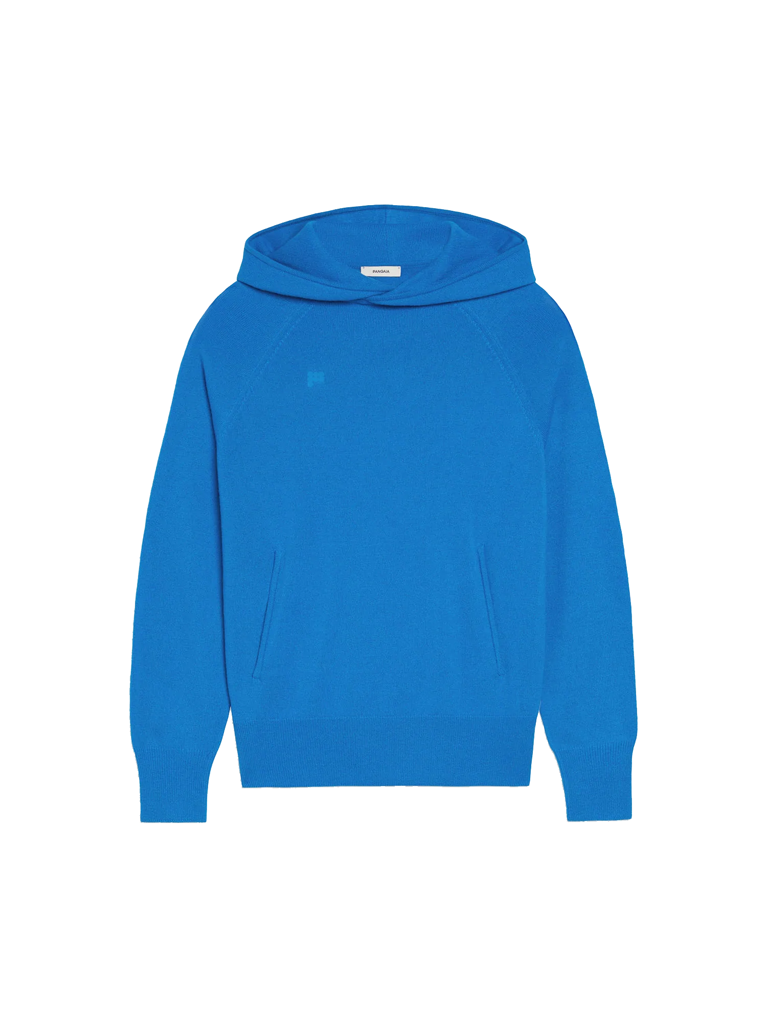 Recycled Cashmere Hoodie—cerulean blue-packshot-3
