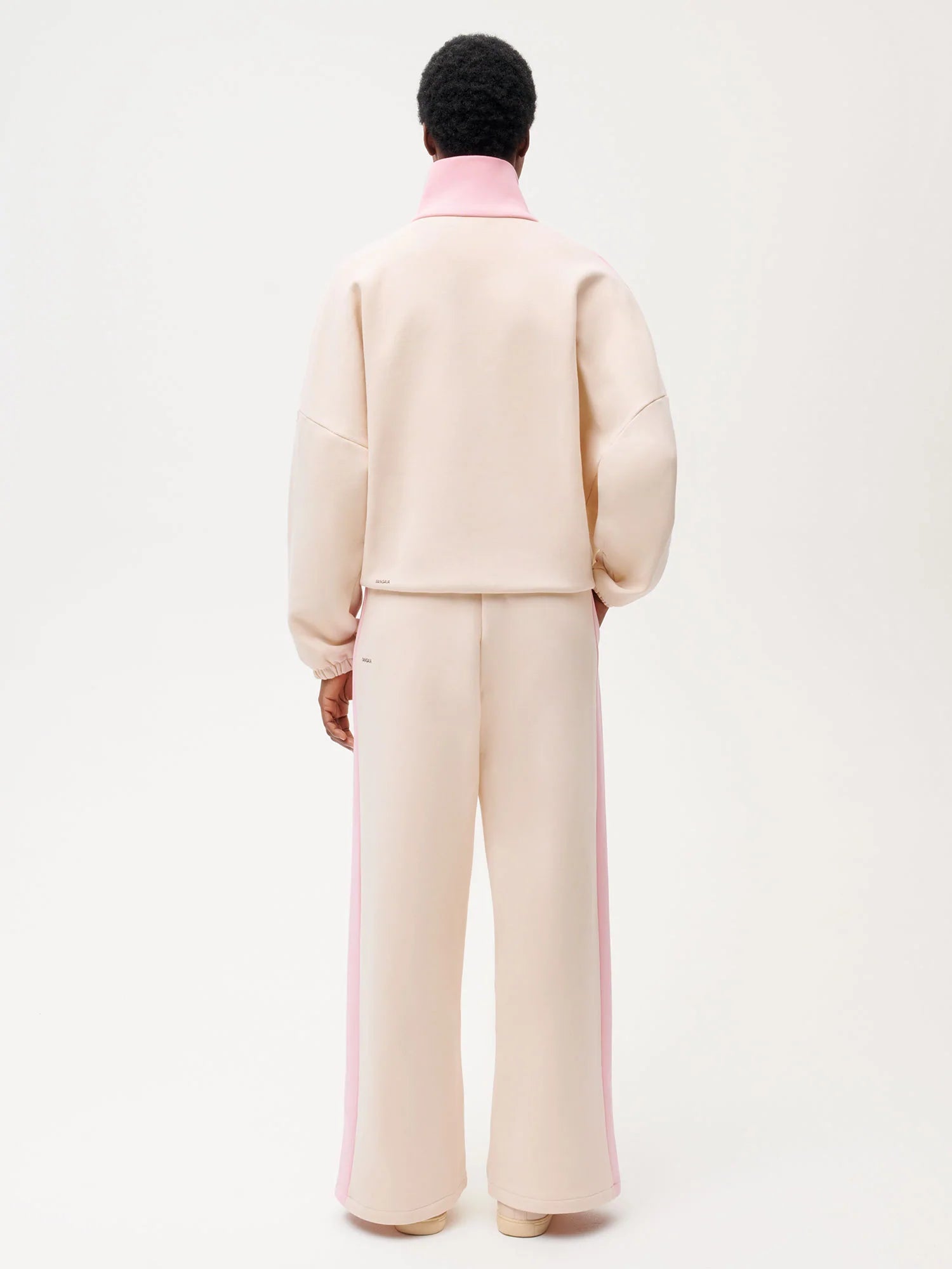 Recycled-Cotton-Colour-Block-Loose-Leg-Track-Pants-Sakura-Pink-Sand-Female-2